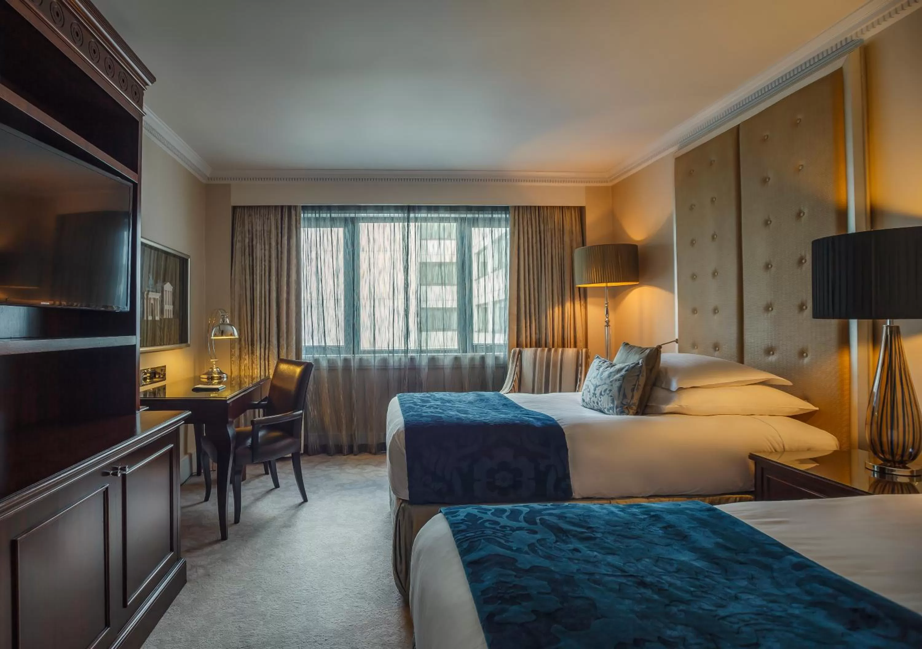 Bedroom, Bed in InterContinental London Park Lane by IHG