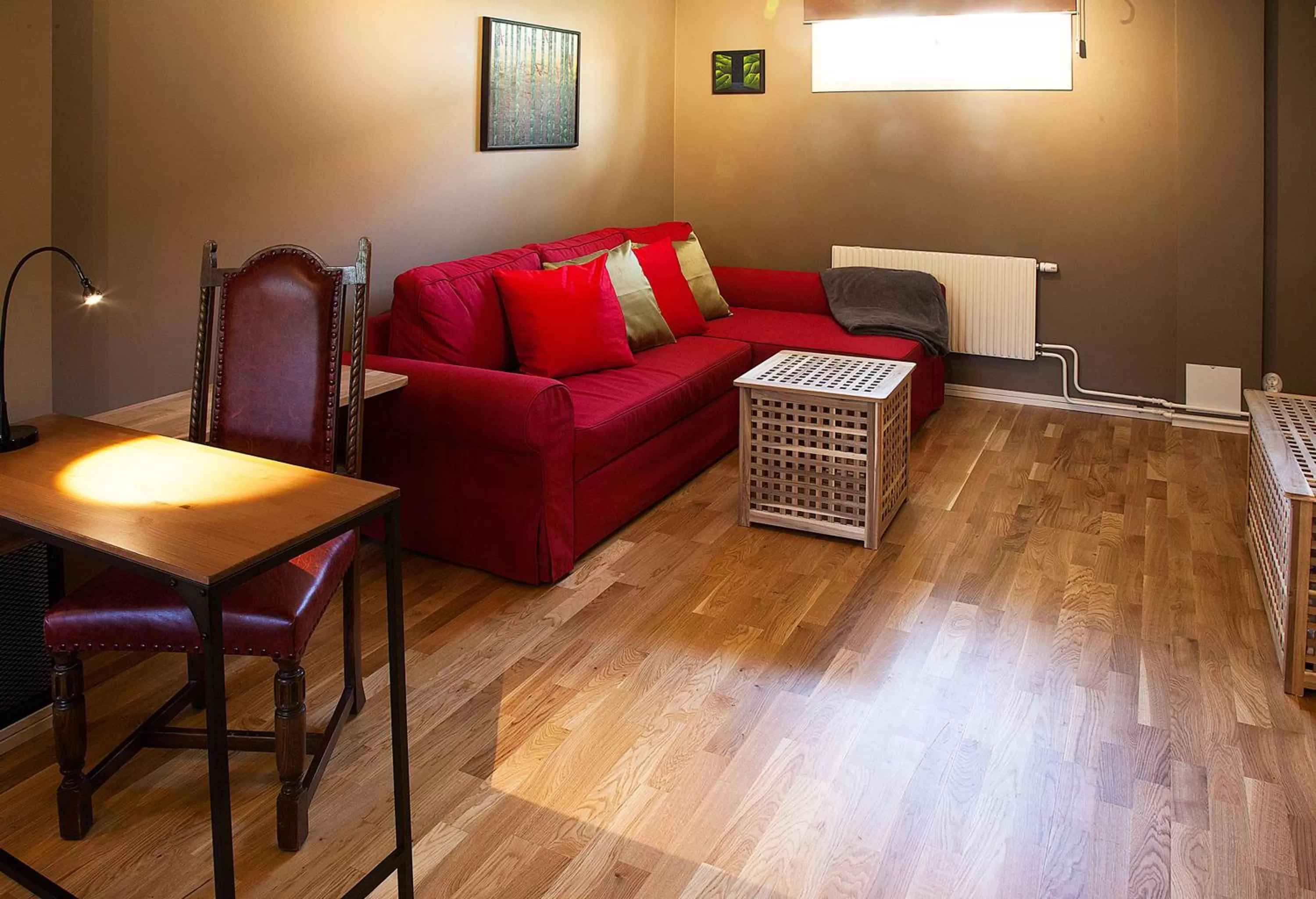 Seating area in Södra Hotellet