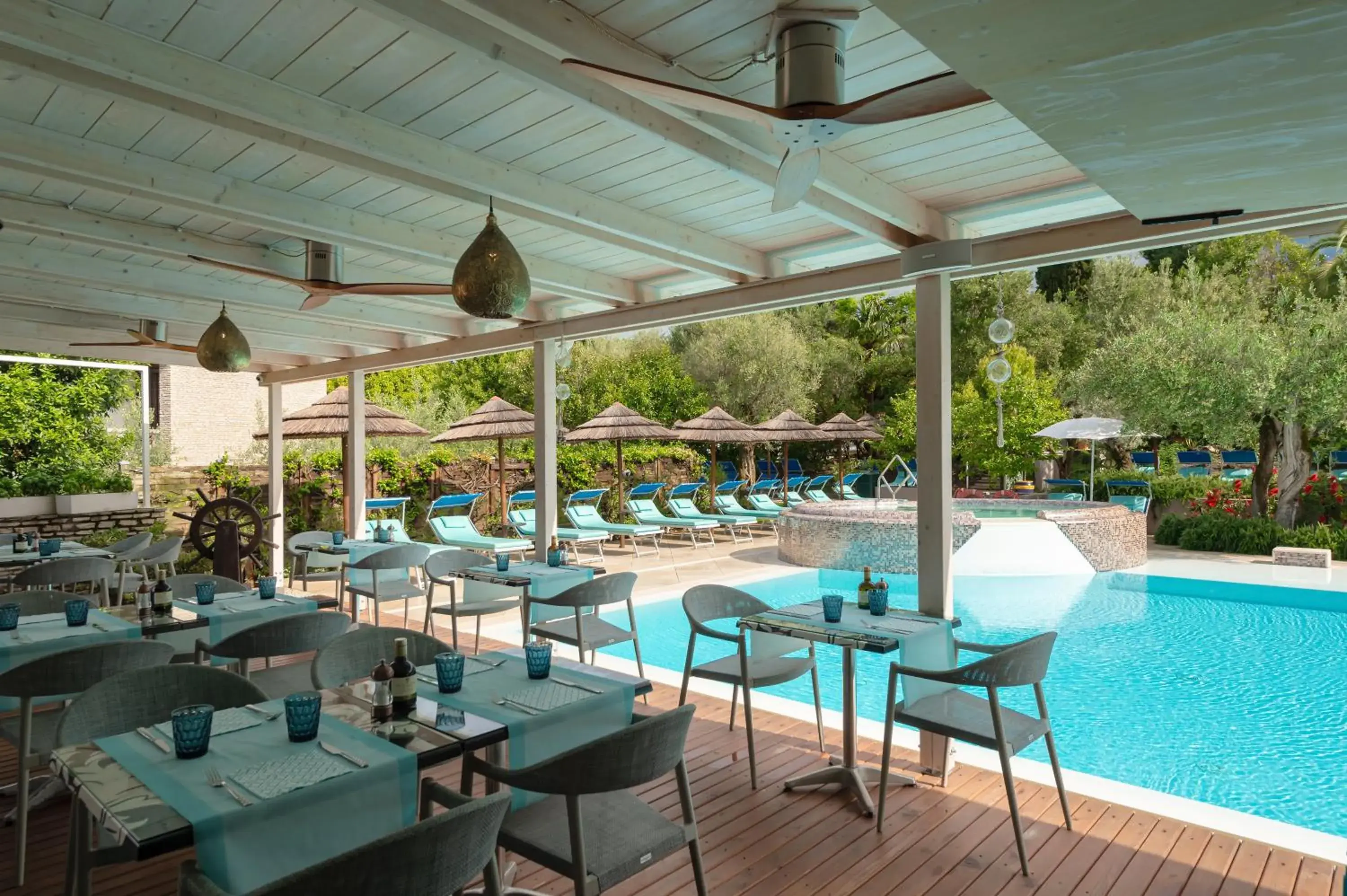 Swimming pool, Restaurant/Places to Eat in Olivi Hotel & Natural Spa