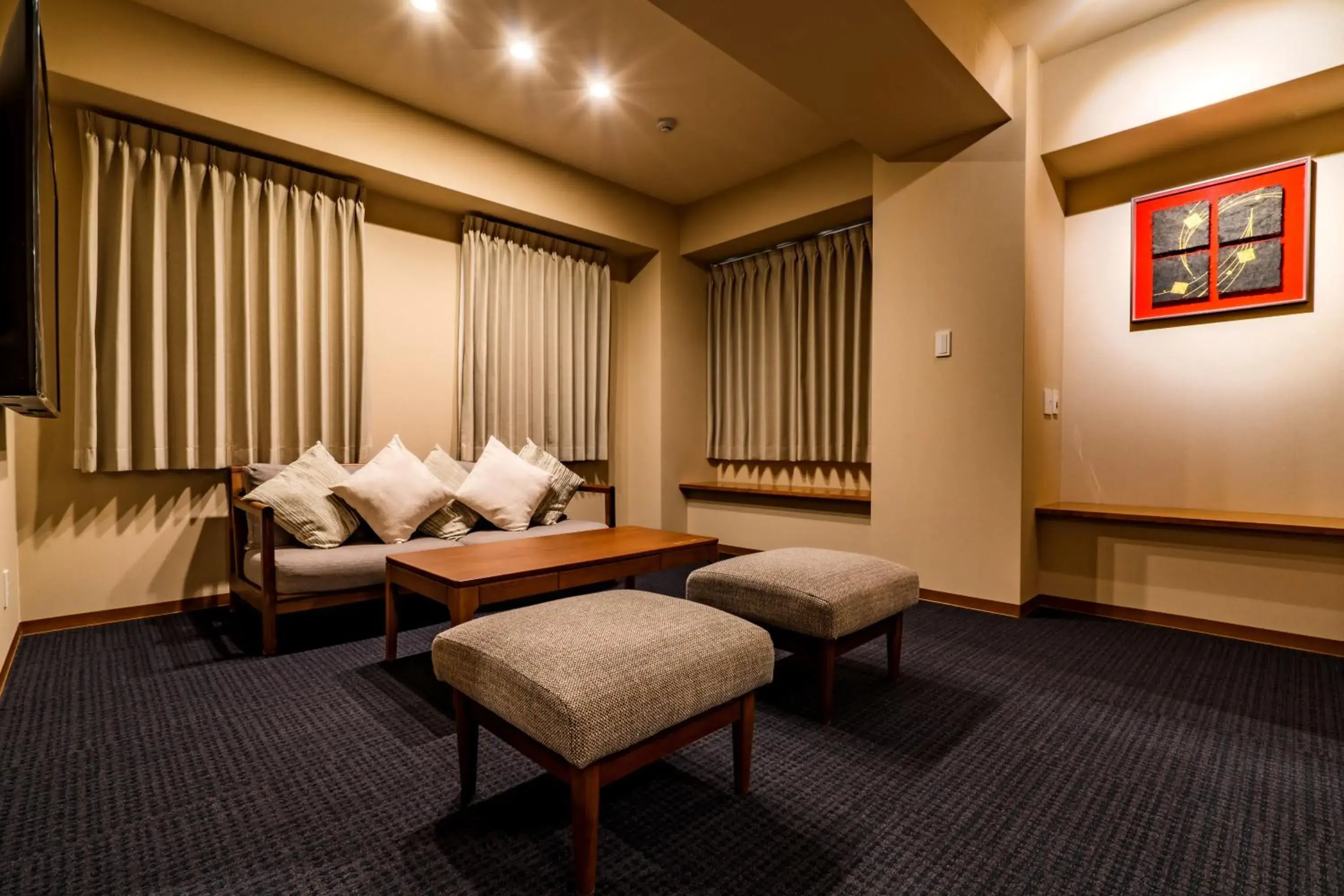 Photo of the whole room, Seating Area in Randor Residential Hotel Kyoto Suites