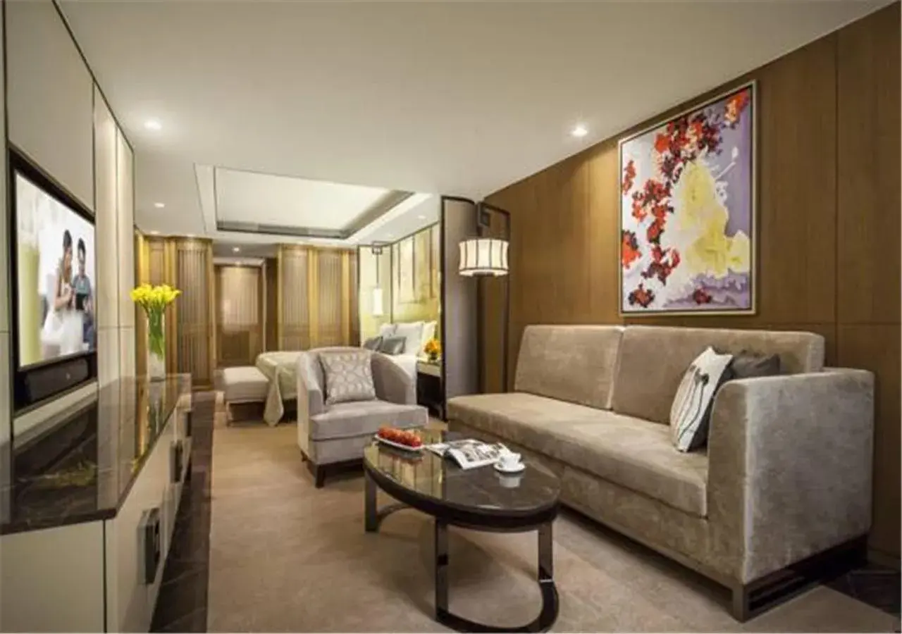 Living room, Seating Area in Ascott Riverside Garden Beijing