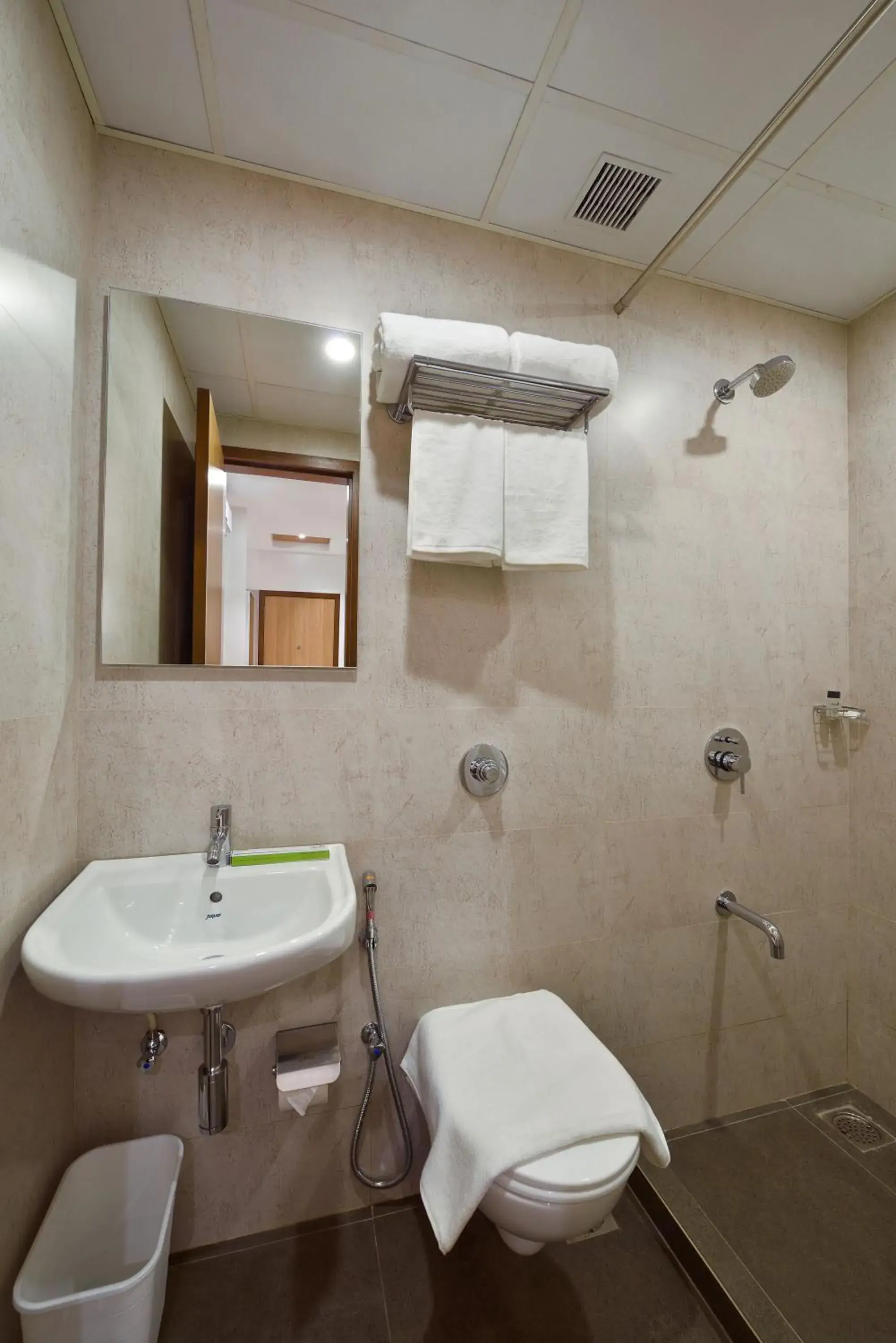 Shower in Hotel Leafio Mumbai
