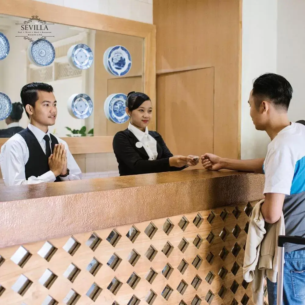 Lobby/Reception in Sevilla Resort