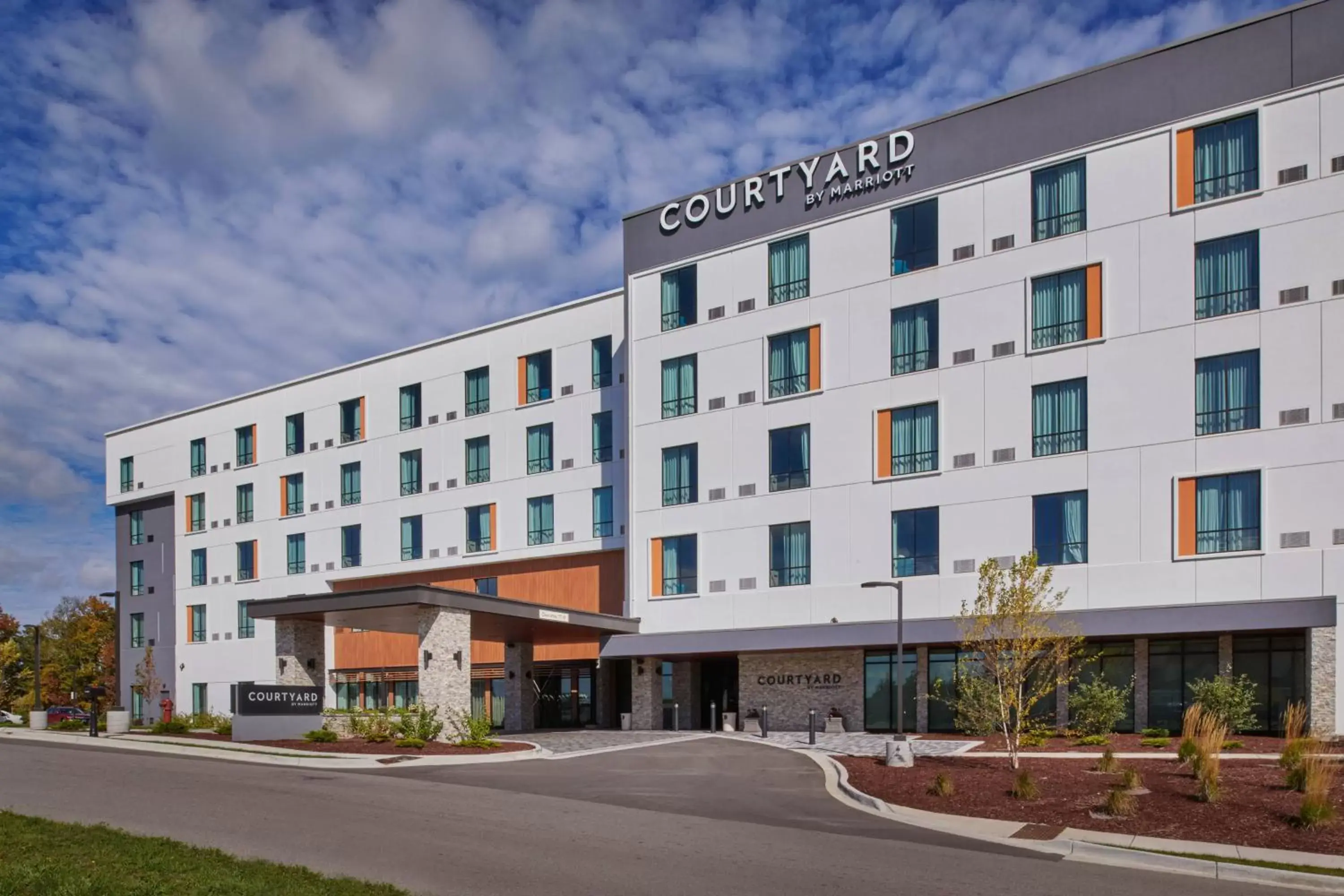 Property Building in Courtyard by Marriott Petoskey at Victories Square