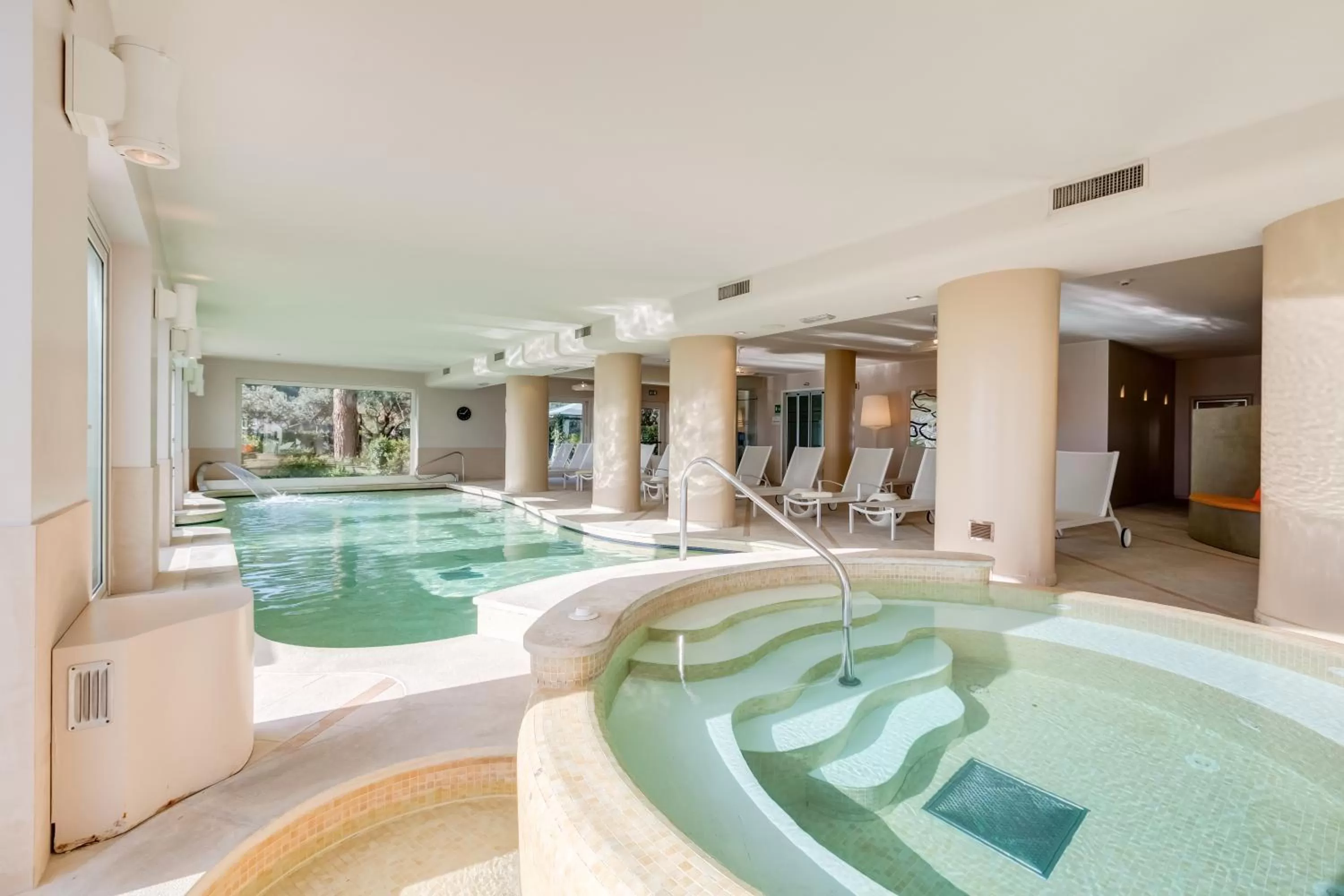 Pool view in Villa Maria Hotel & SPA