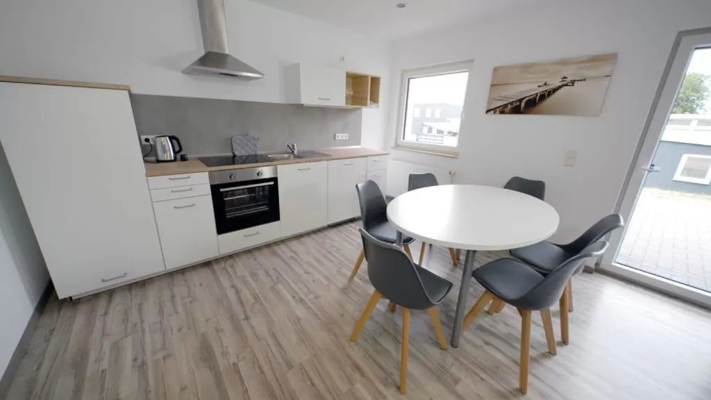 Kitchen or kitchenette in Kraftwerk Relax Motel