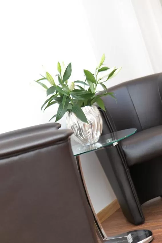 Decorative detail, Seating Area in Pension Arkade Heilbronn