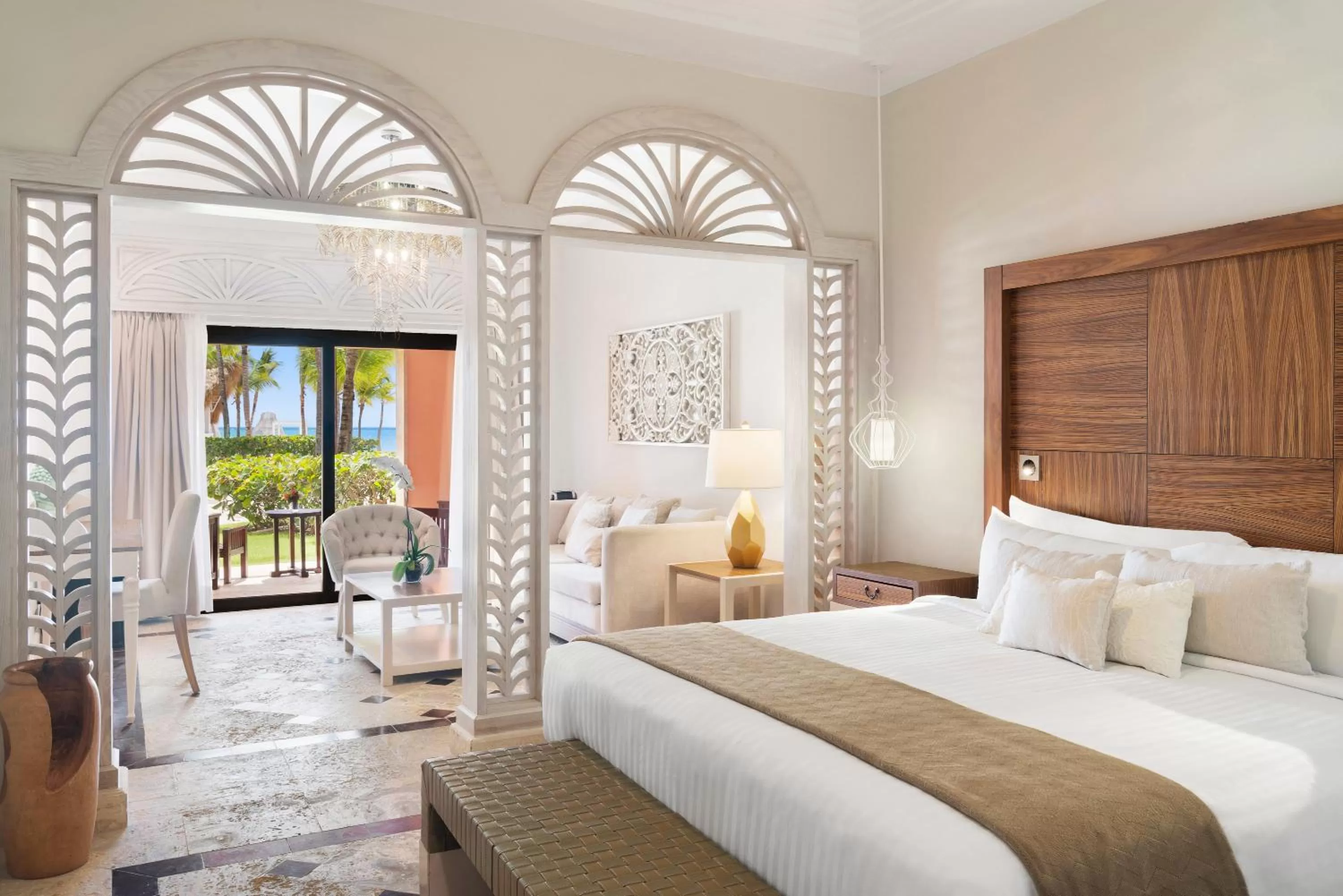 Bedroom, Bed in Sanctuary Cap Cana, a Luxury Collection Resort, Dominican Republic, Adult All-Inclusive