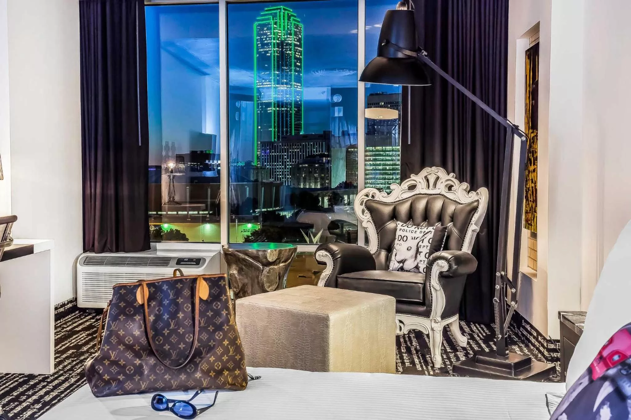 Seating area in Lorenzo Hotel Dallas, Tapestry Collection by Hilton