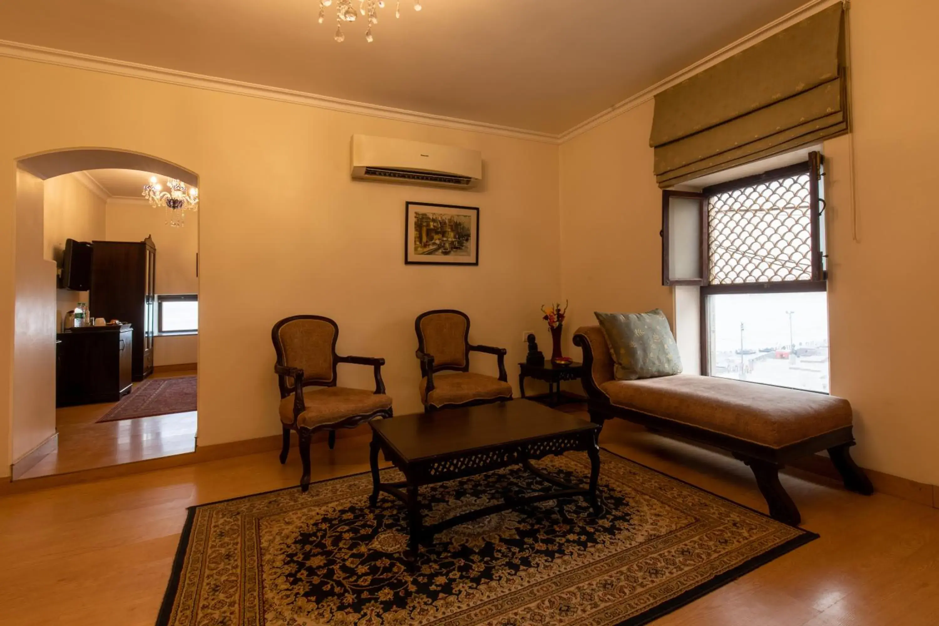 Living room, Seating Area in Suryauday Haveli - An Amritara Resort