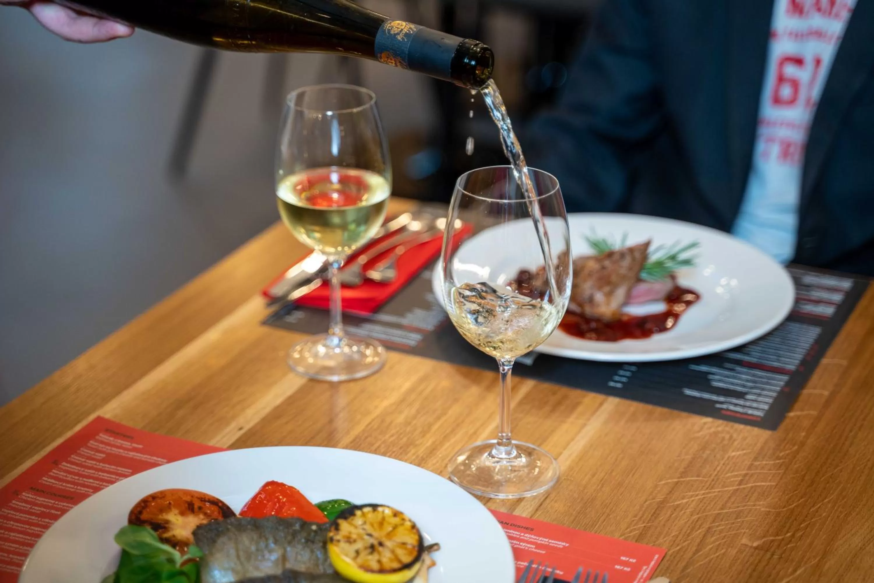 Food close-up in Ibis Hotel Plzeň