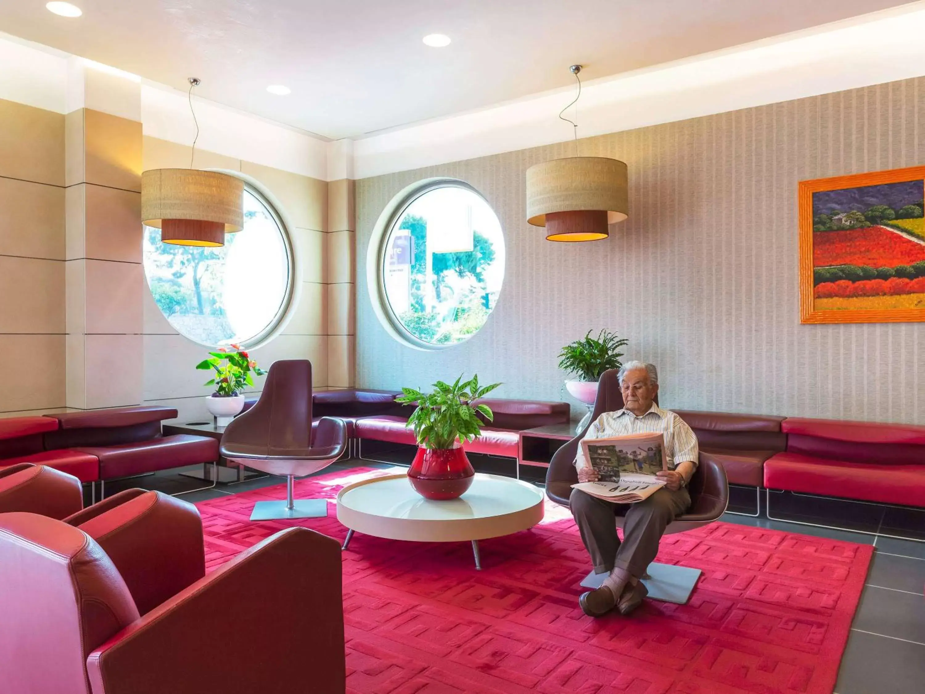 Property building, Seating Area in Hotel Mercure Siracusa