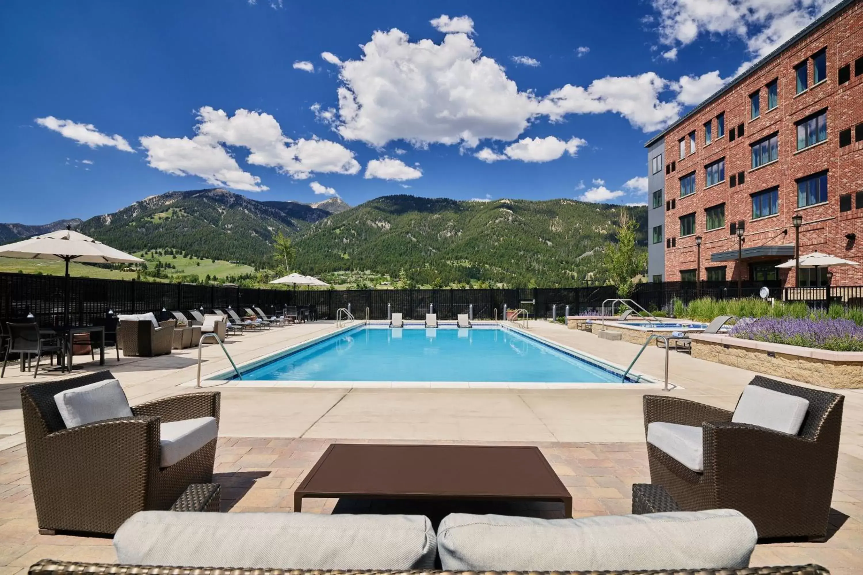 Swimming Pool in Residence Inn by Marriott Big Sky/The Wilson Hotel