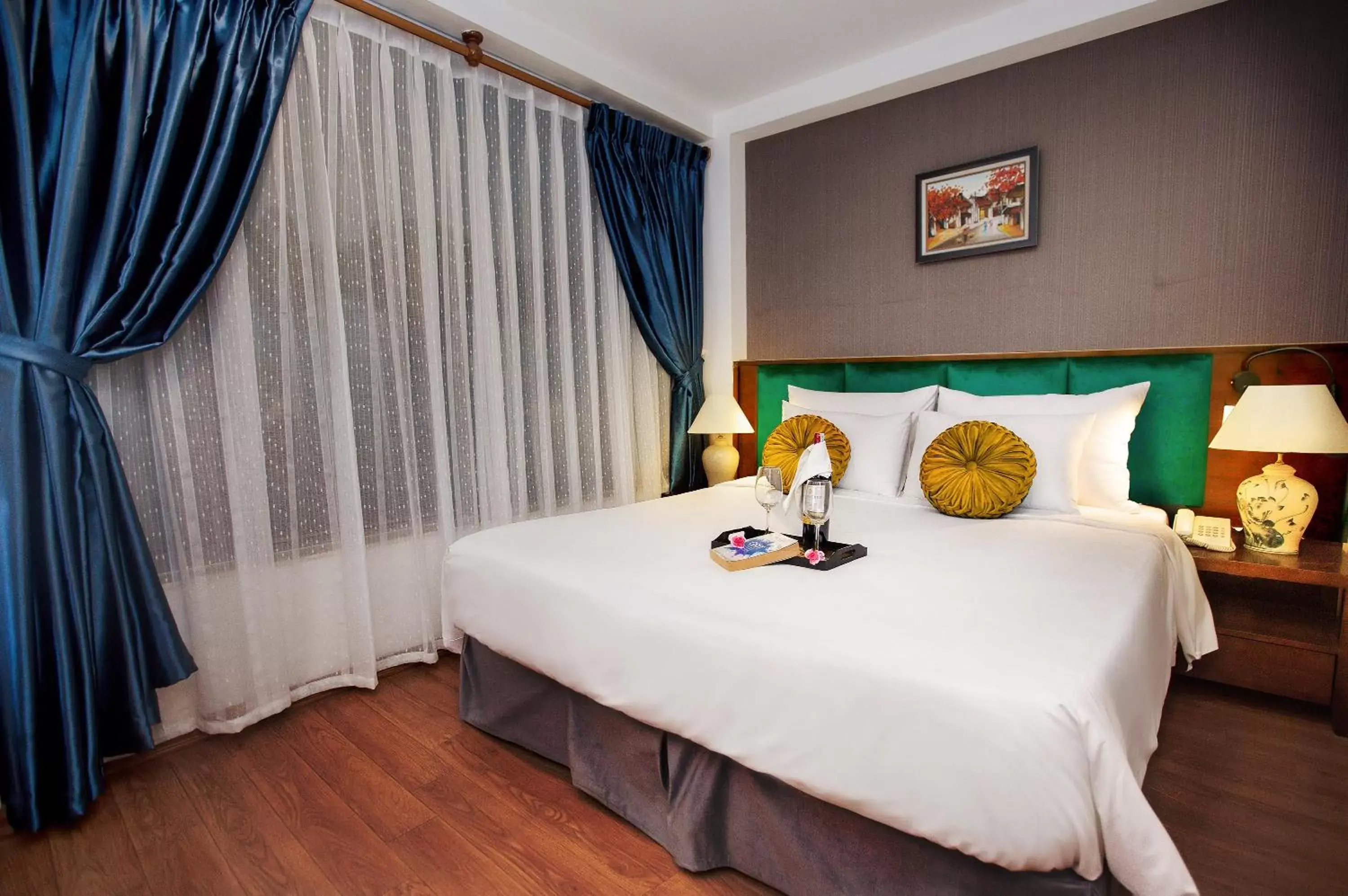 Bed in Aviary Hanoi Hotel & Travel Bed in Aviary Hanoi Hotel & Travel