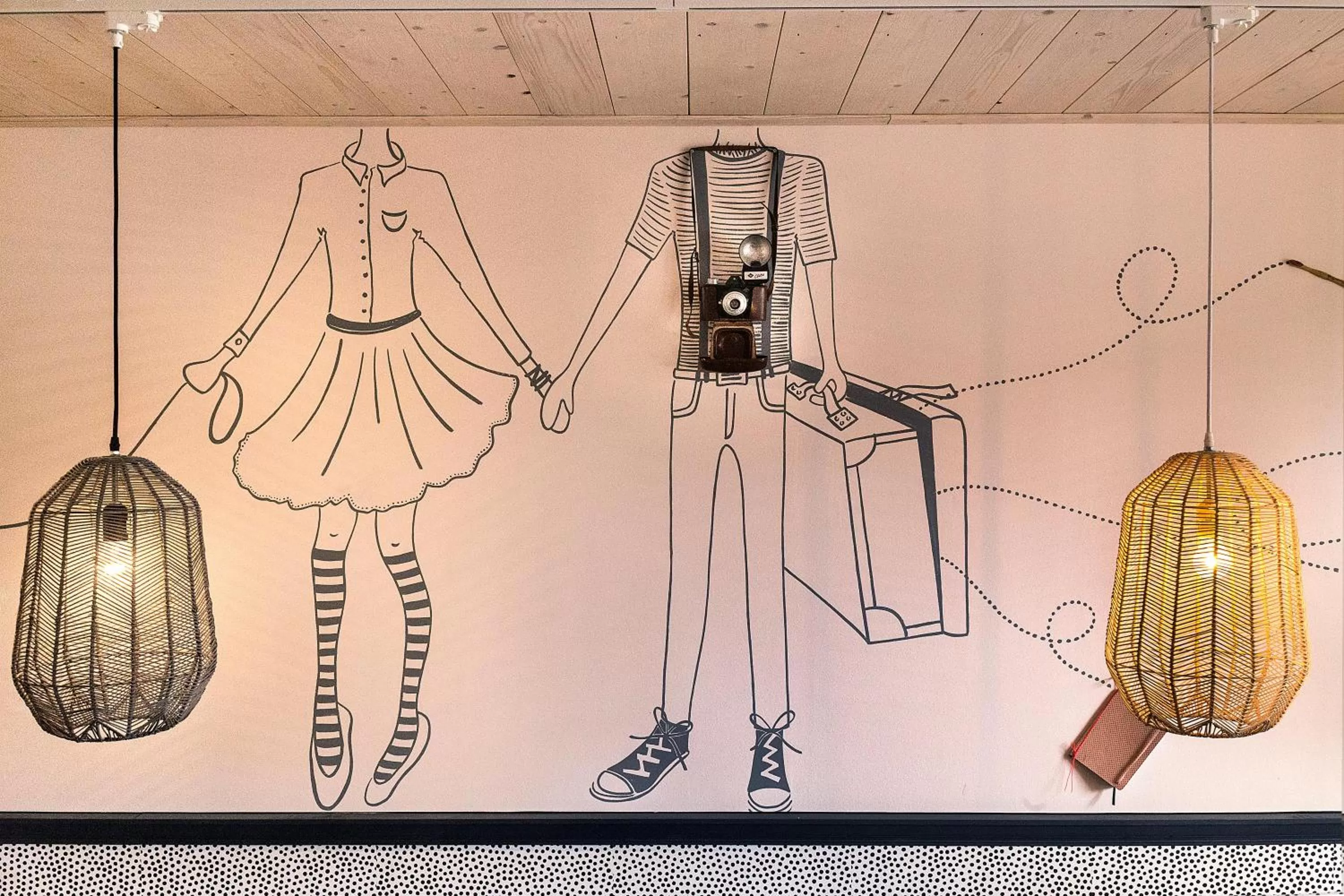 Decorative detail in Herberg Swaen aan de Brink