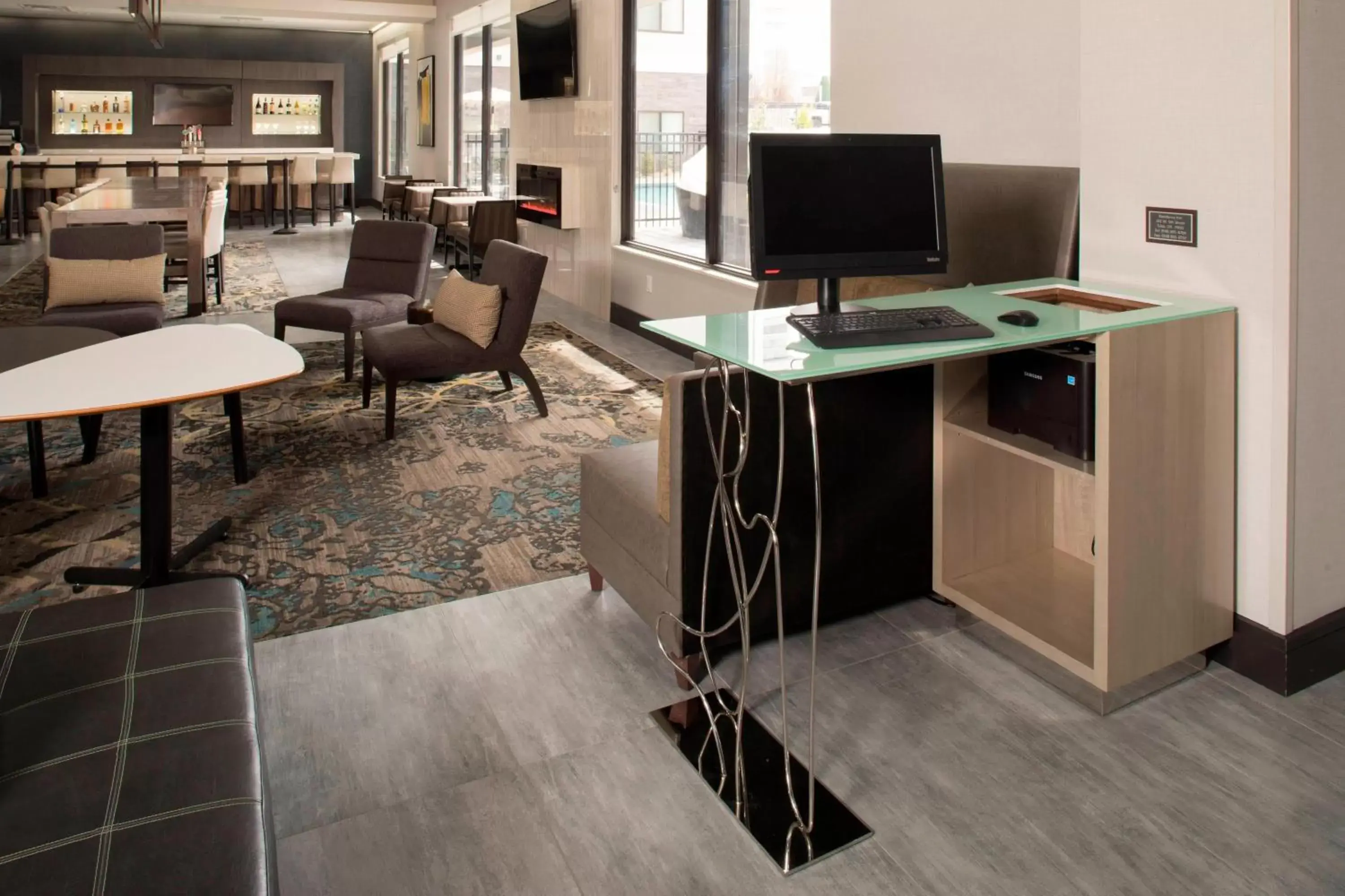 Business facilities, TV/Entertainment Center in Residence Inn by Marriott Tulsa Downtown