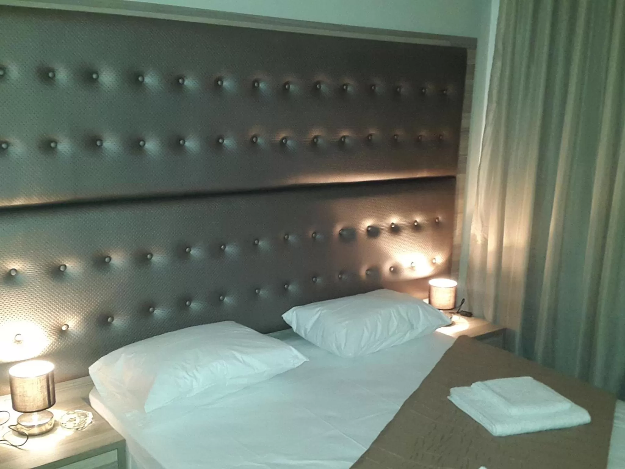 Bed in Hotel Rex
