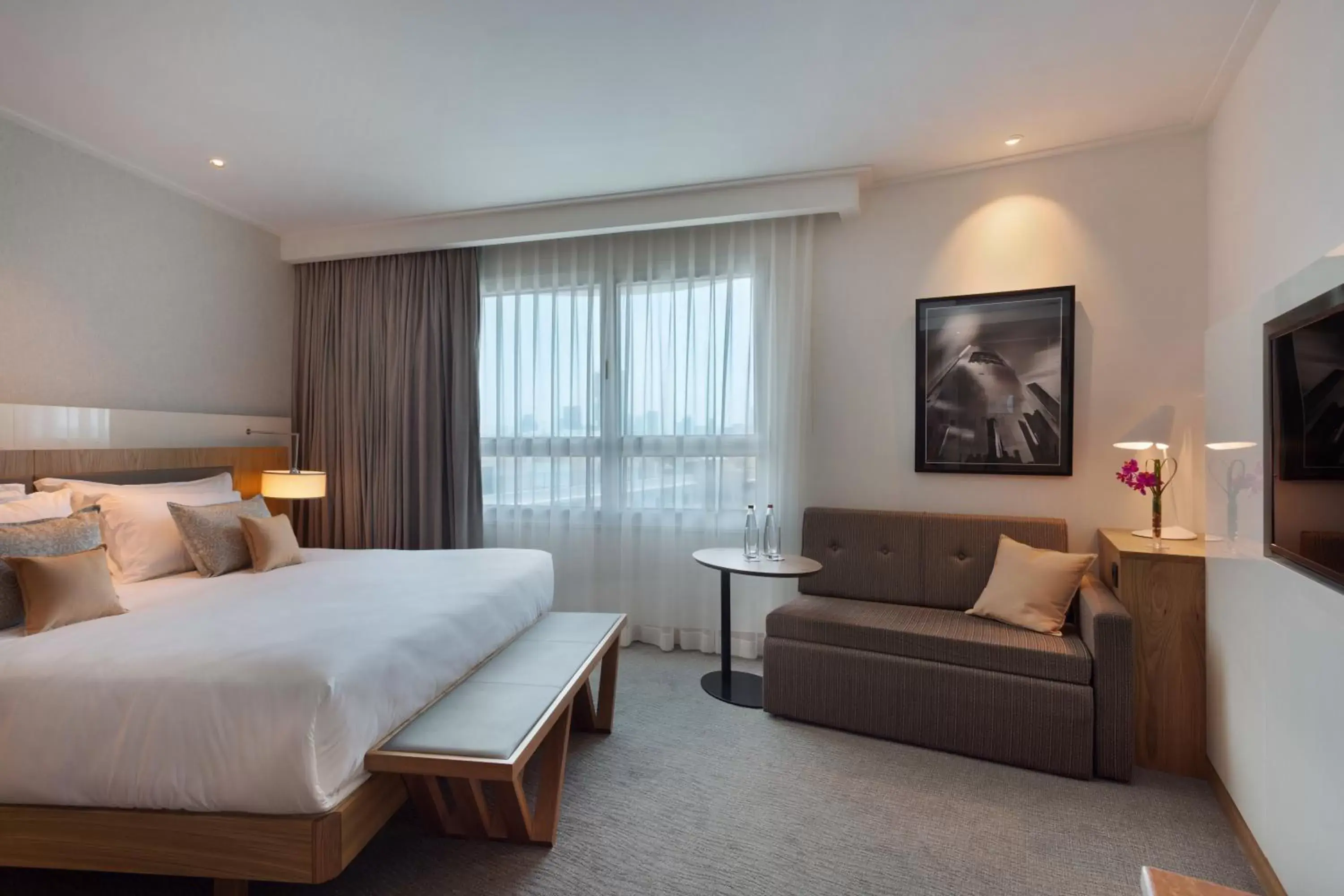 Bedroom, Bed in Sea Tower by Isrotel Design Bedroom, Bed in Sea Tower by Isrotel Design