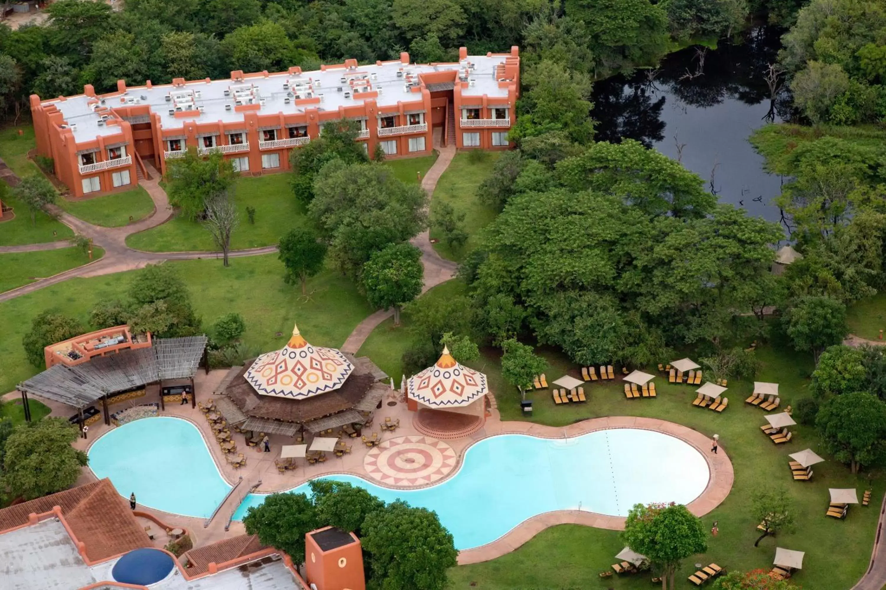 Bird's eye view, Bird's-eye View in Avani Victoria Falls Resort