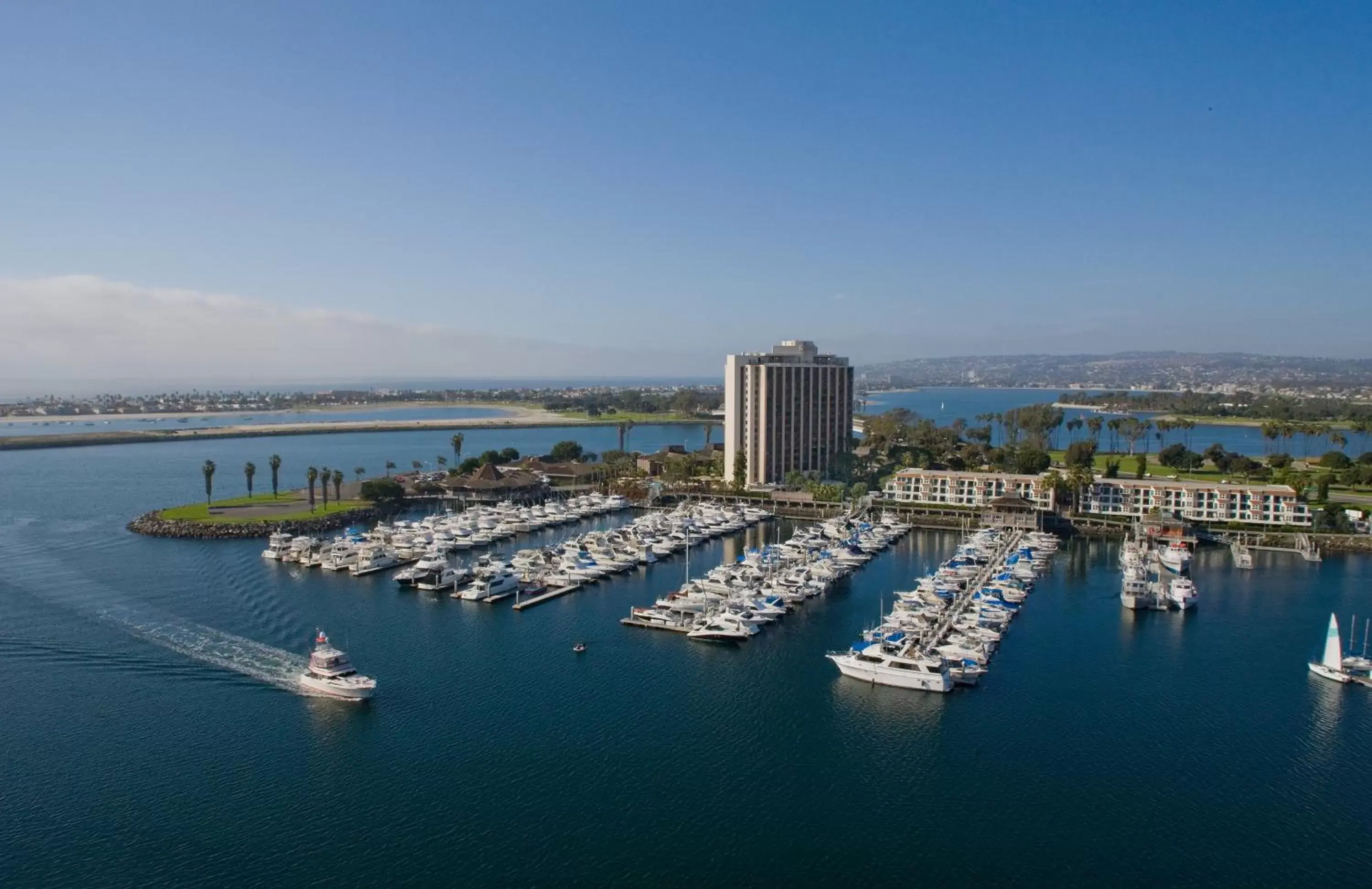 Property building, Bird's-eye View in Hyatt Regency Mission Bay Spa and Marina