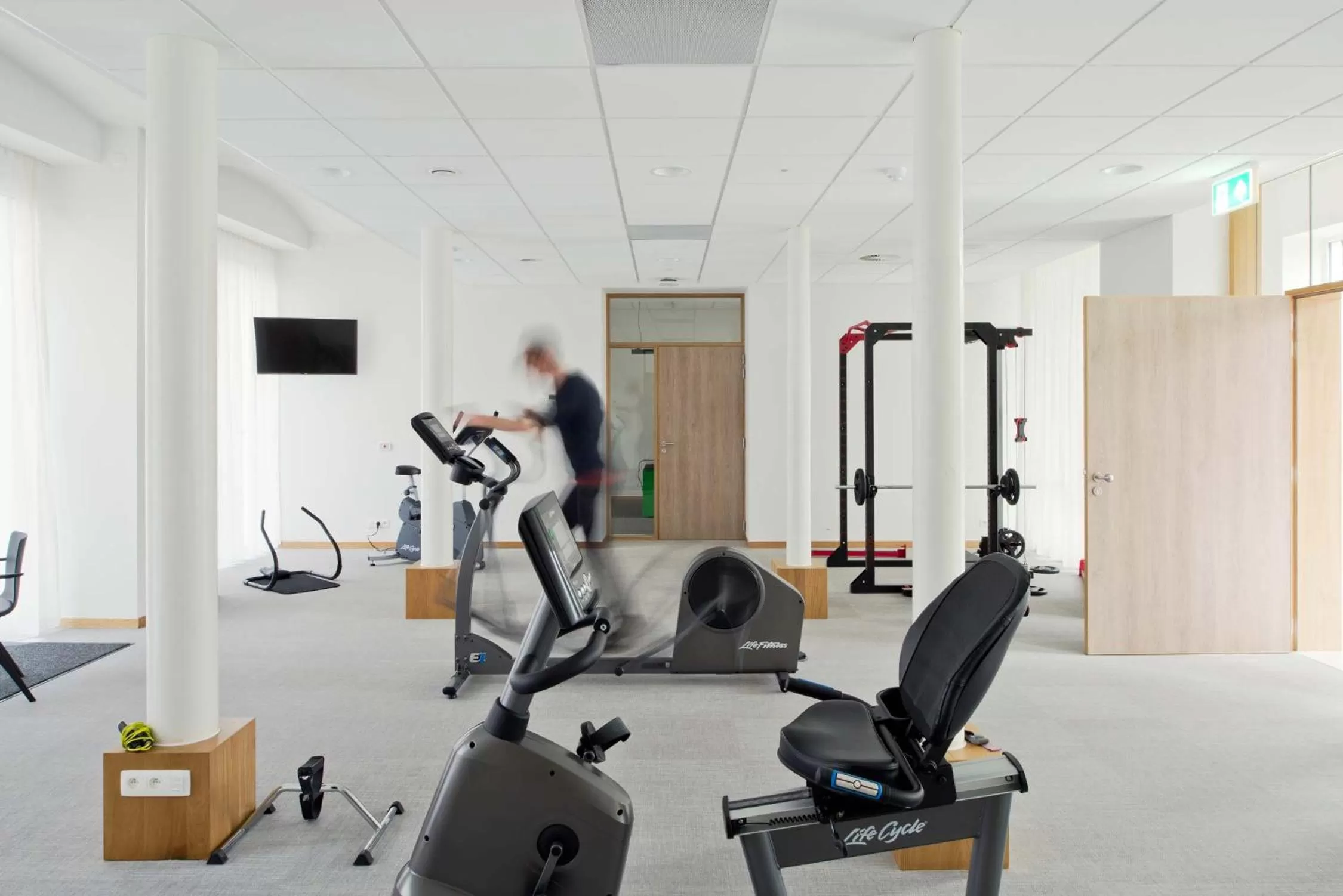 Fitness centre/facilities in Hotel Den Briel