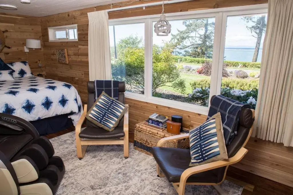 Seating Area in Dungeness Bay Cottages