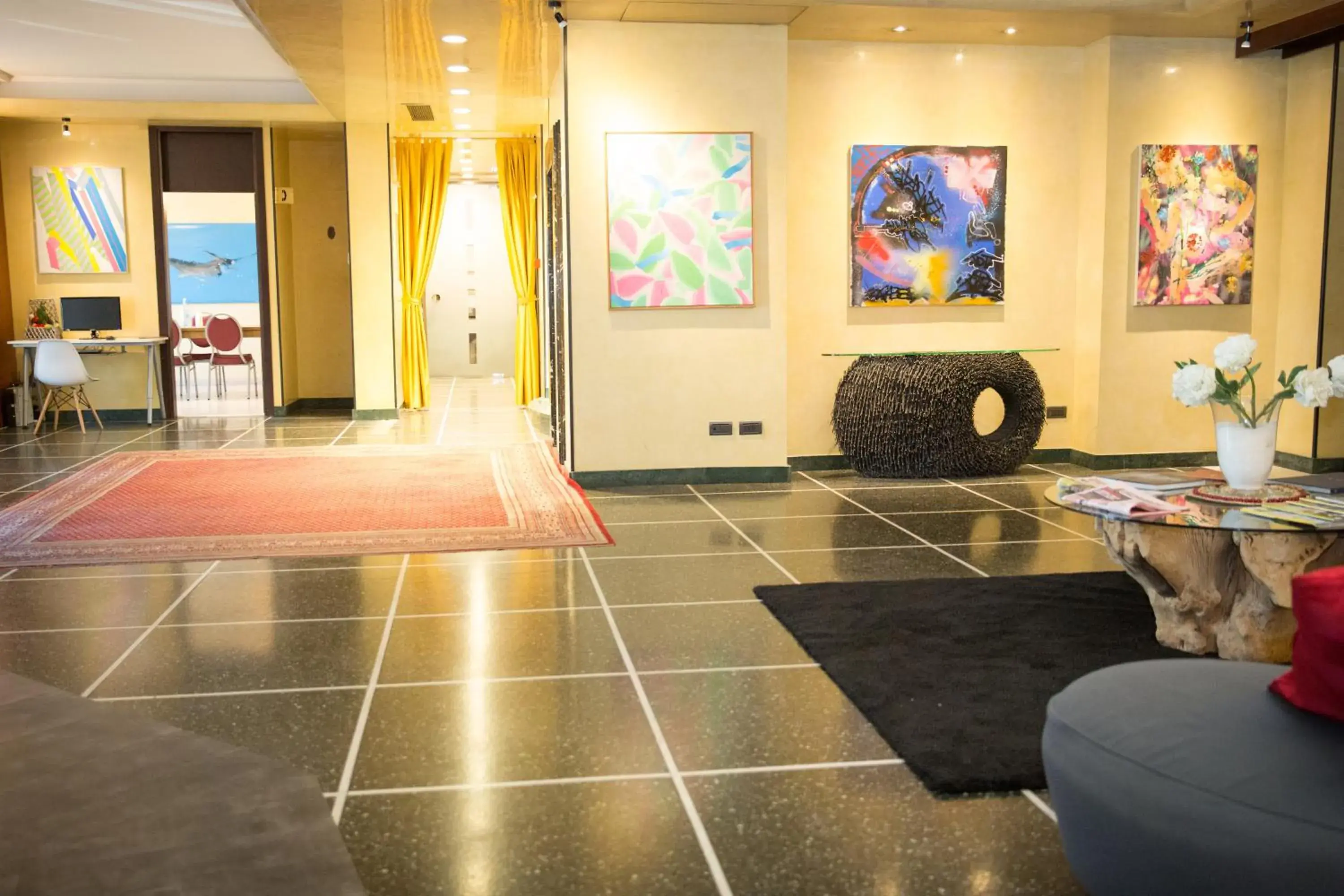 Lobby or reception in Art Hotel Milano