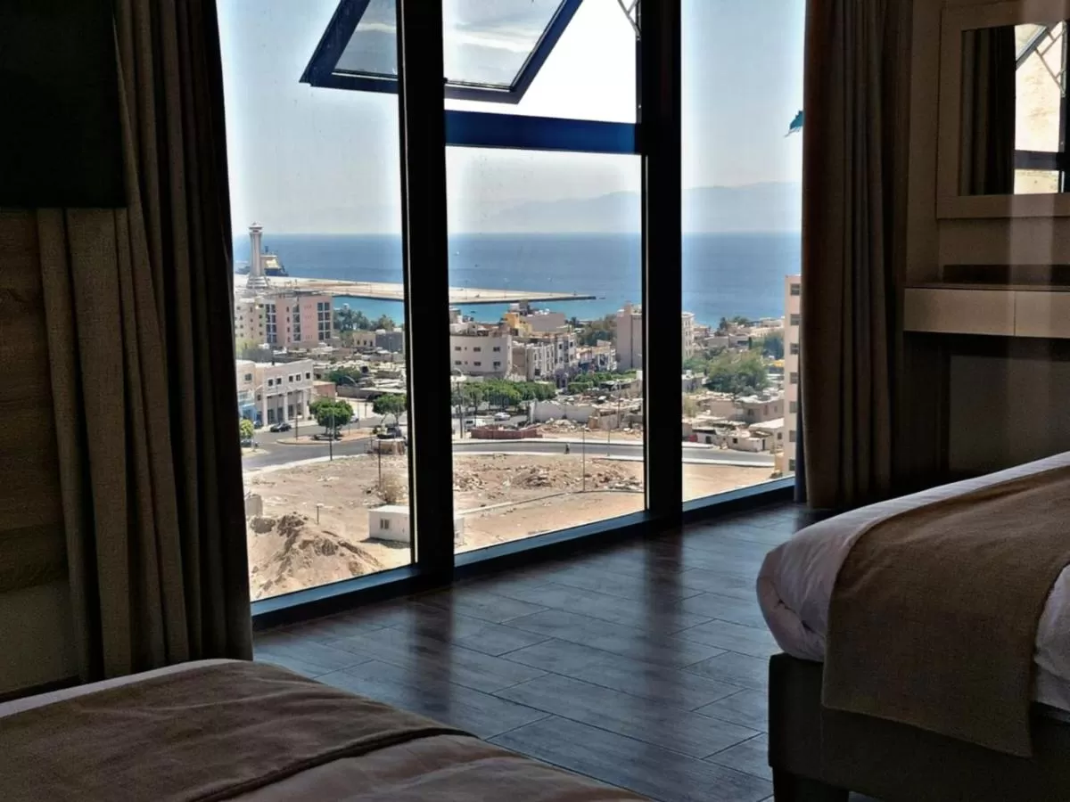 View (from property/room), Bed in ALENA HOTEL