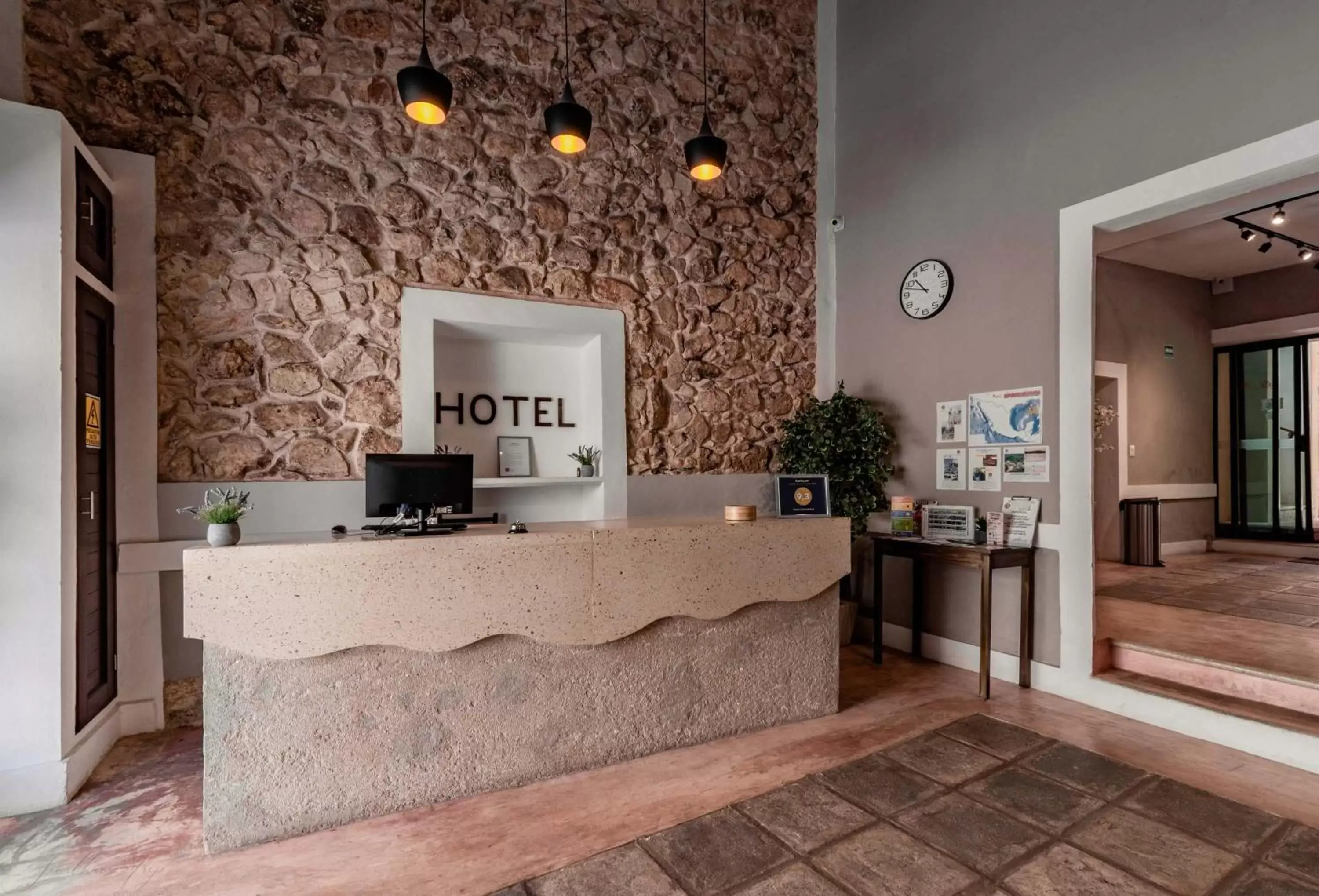 Lobby or reception, Lobby/Reception in Hotel Colonial Zaci by GuruHotel