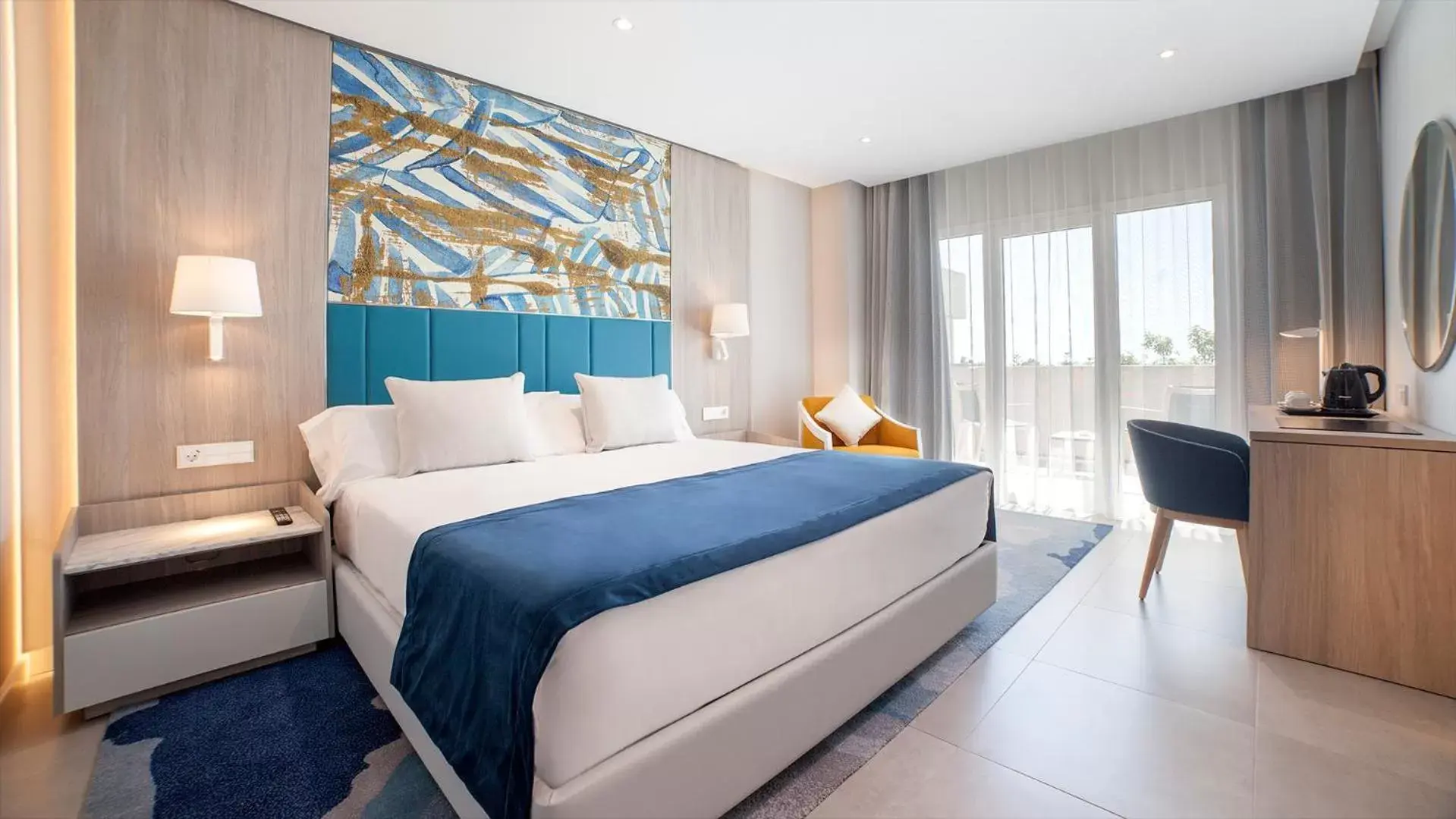 Bed in Alanda Marbella Hotel