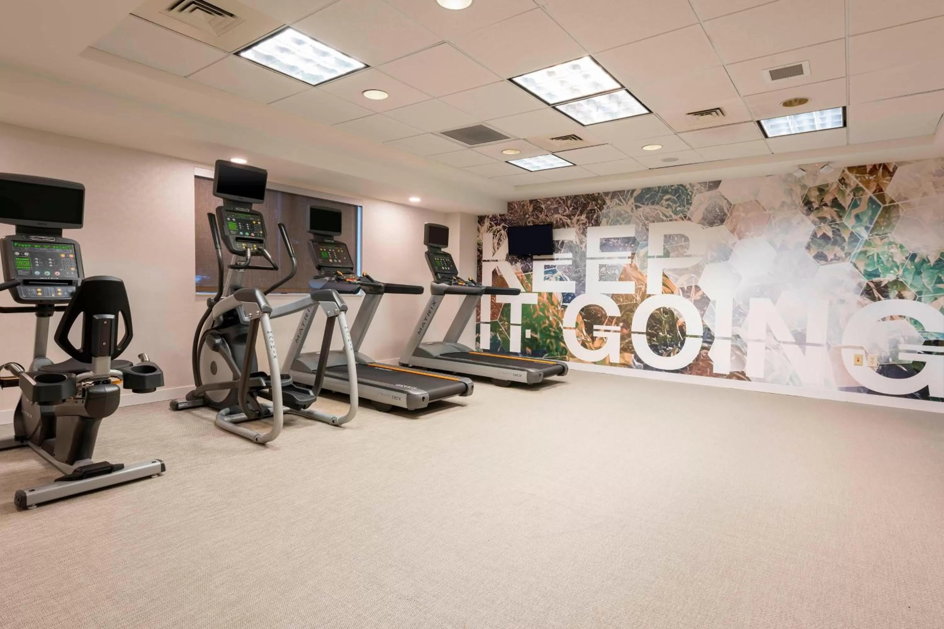 Fitness centre/facilities in SpringHill Suites Grand Rapids North