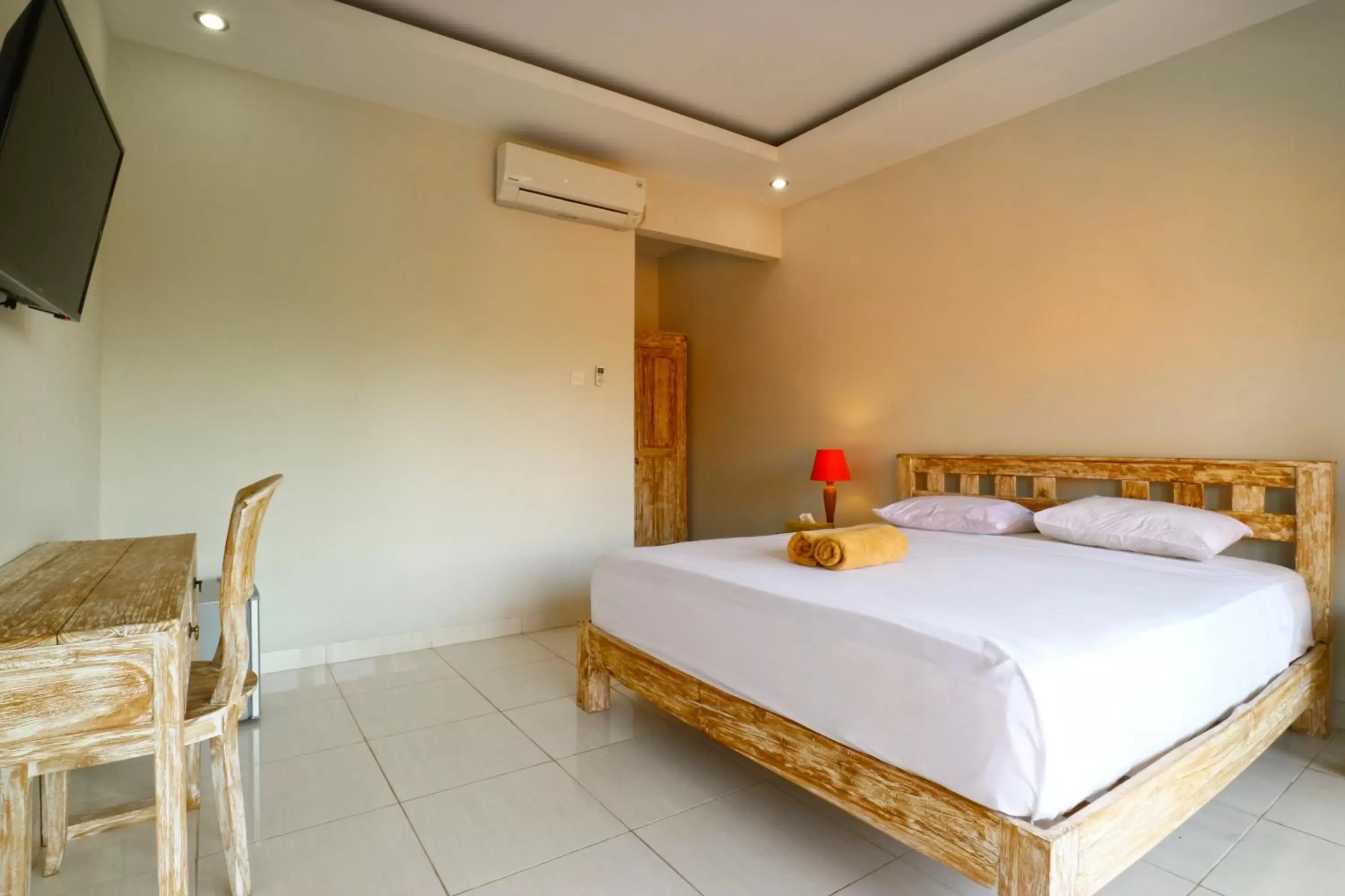 Bedroom, Bed in Avisara Villa & Suite