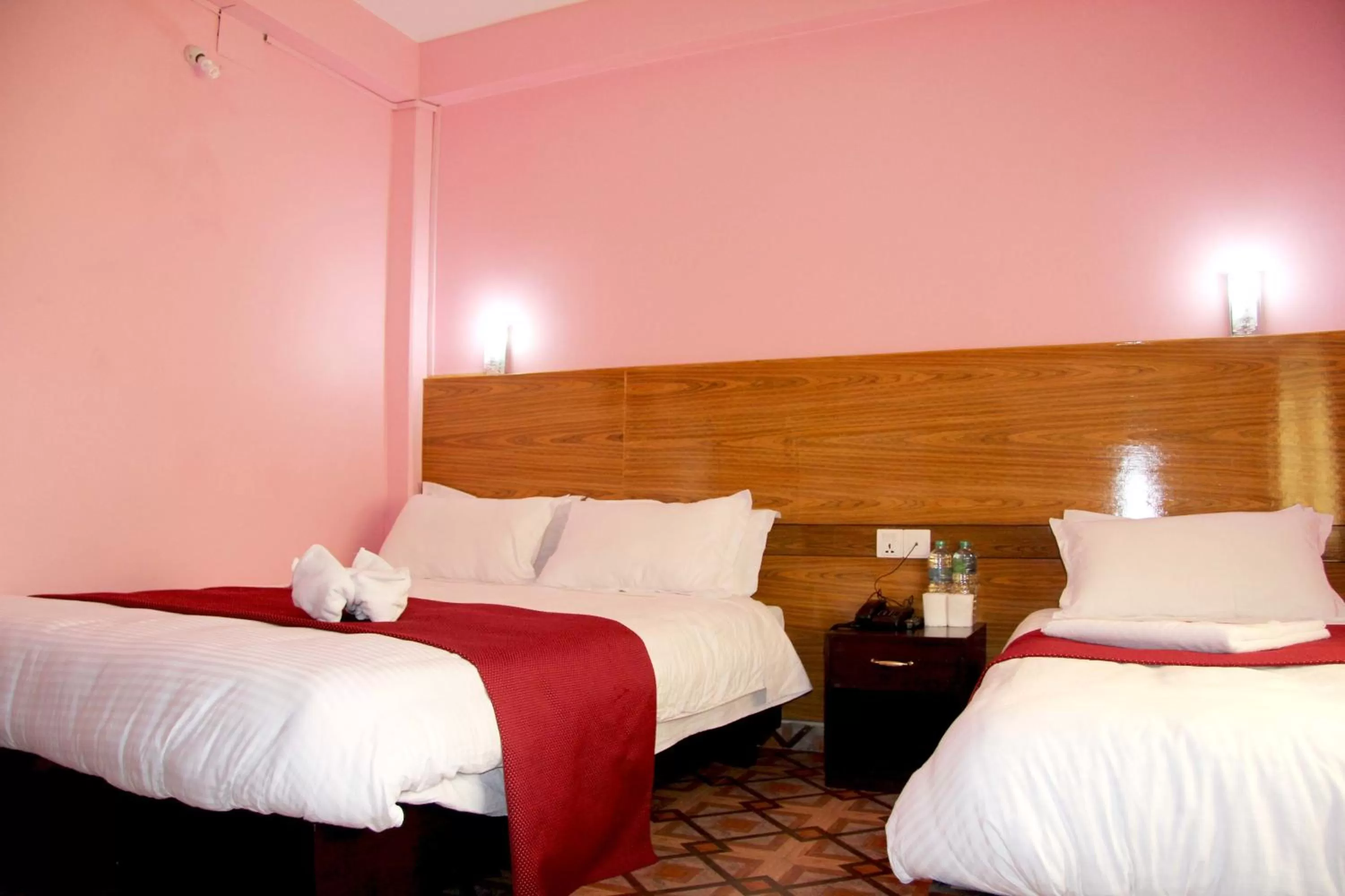 Bedroom in Hotel Buttercup