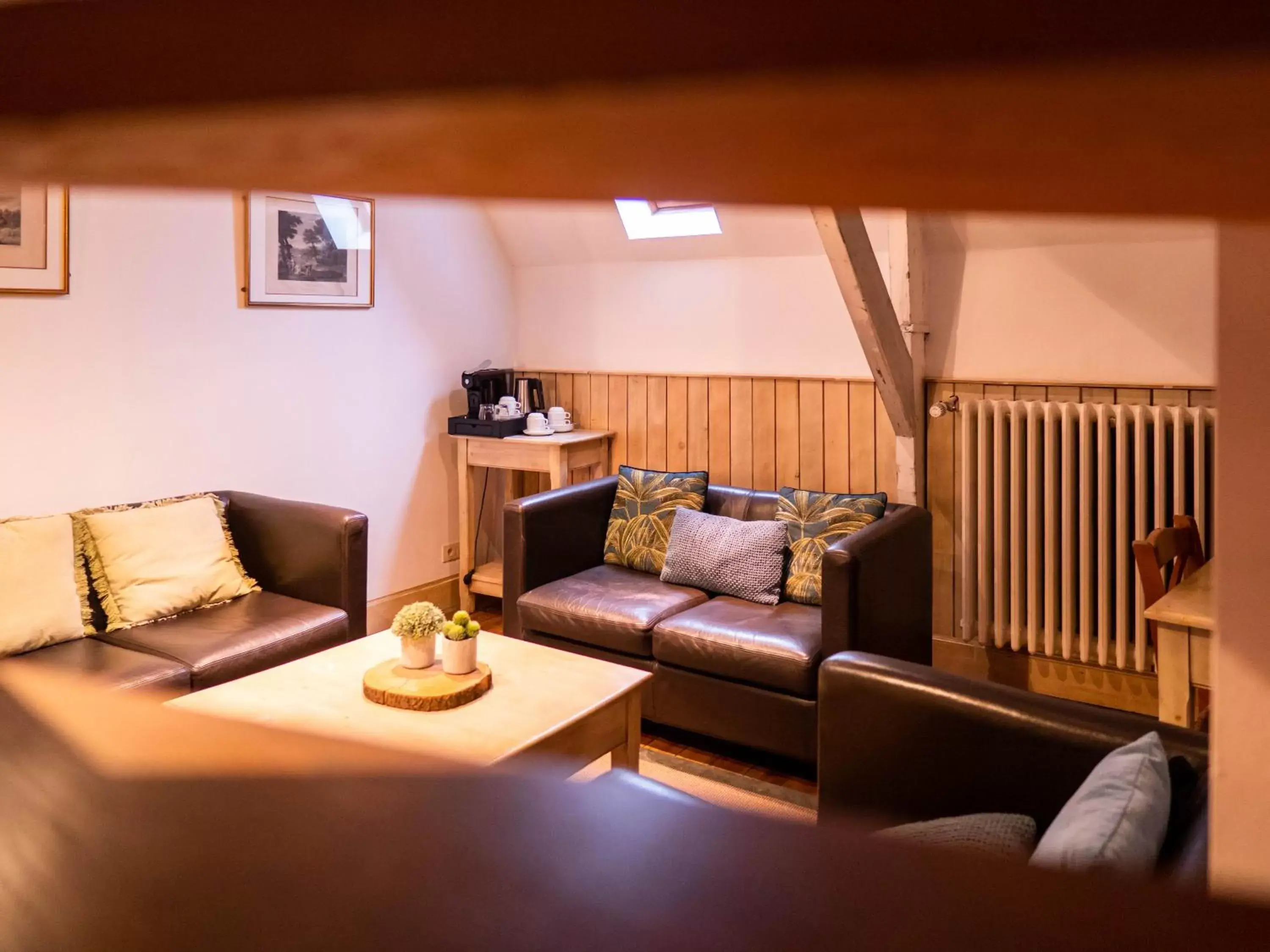 Seating Area in Hotel Monasterium PoortAckere