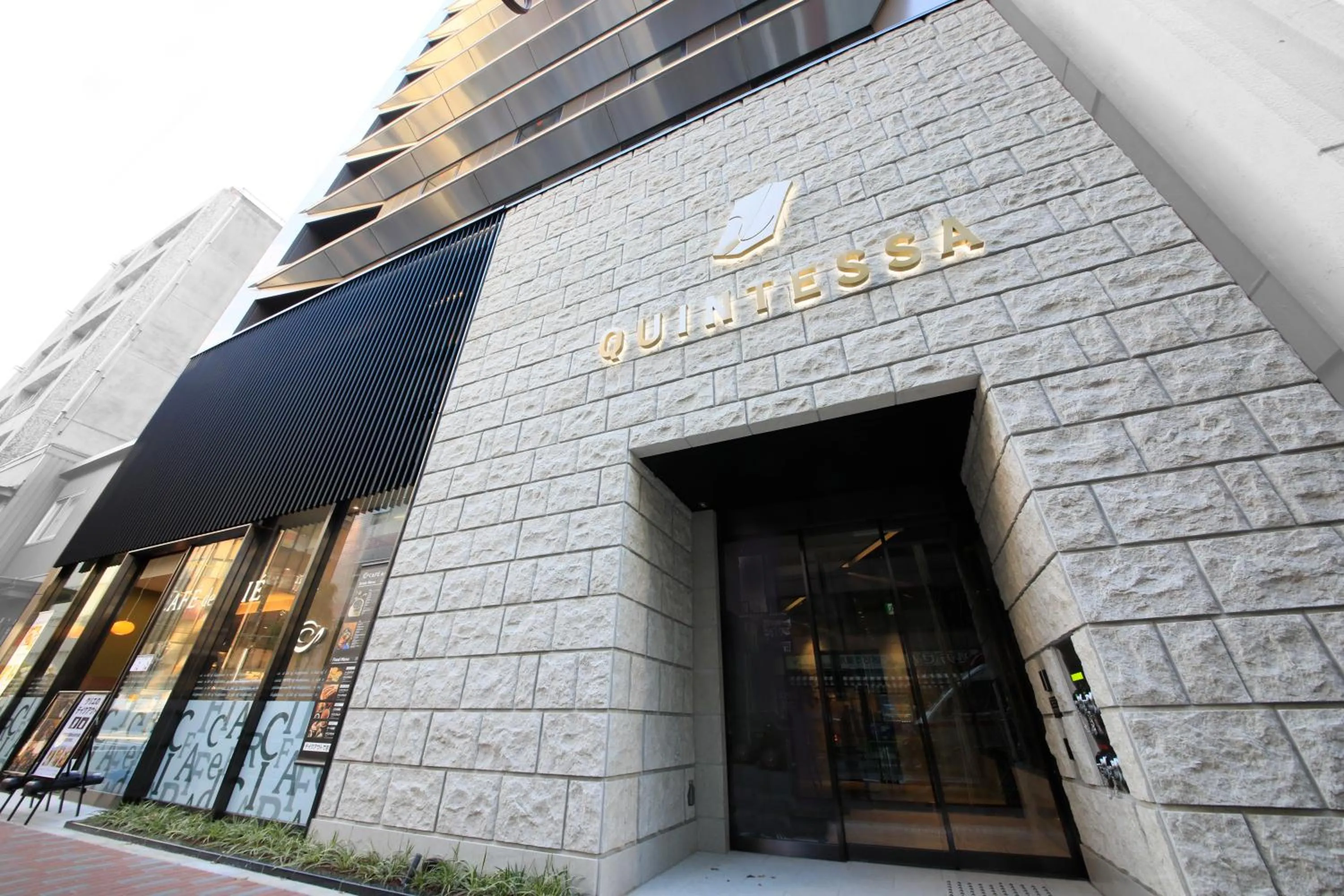 Property building in Quintessa Hotel Tokyo Ginza