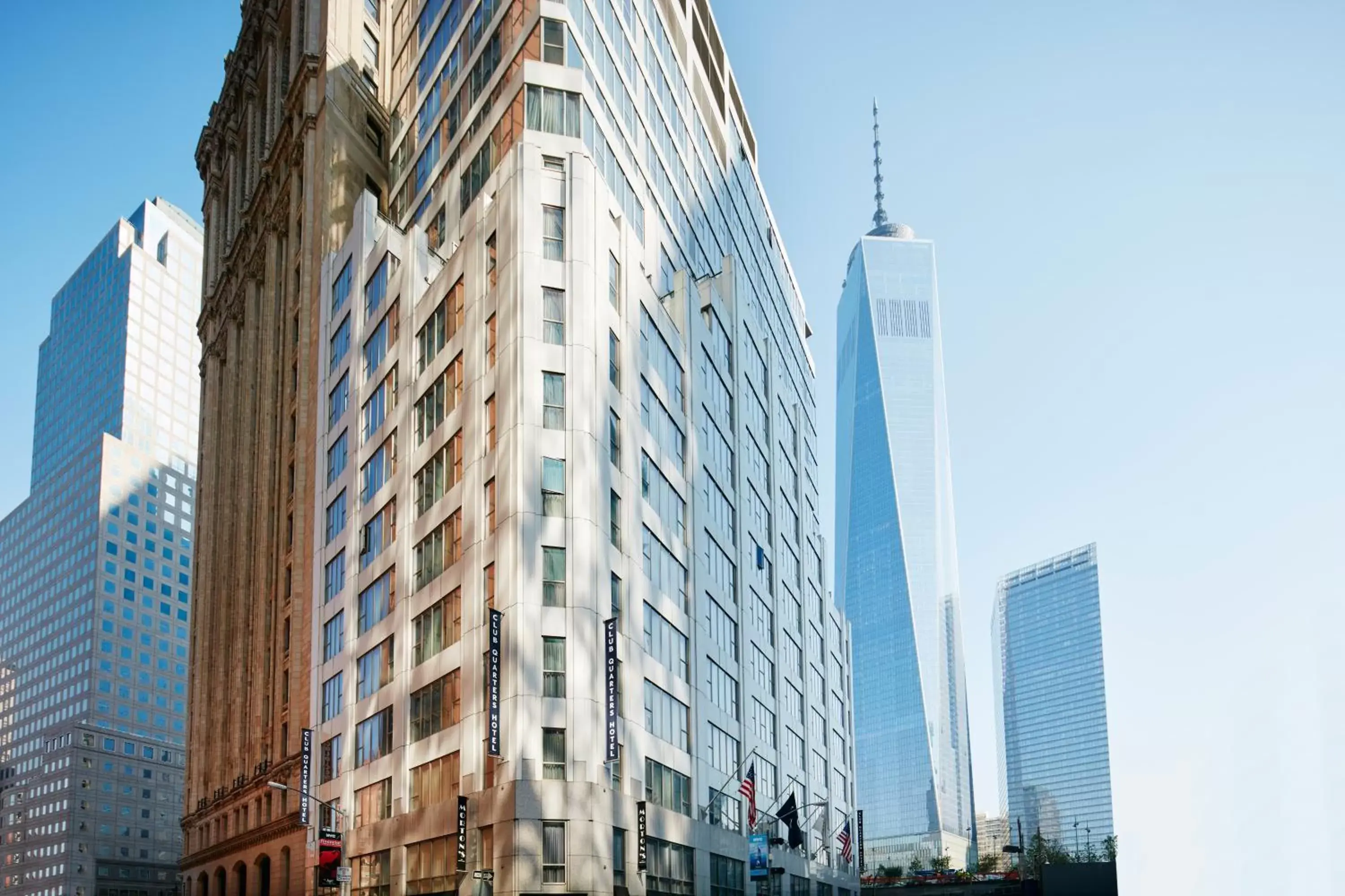 Property building in Club Quarters Hotel World Trade Center, New York Property building in Club Quarters Hotel World Trade Center, New York