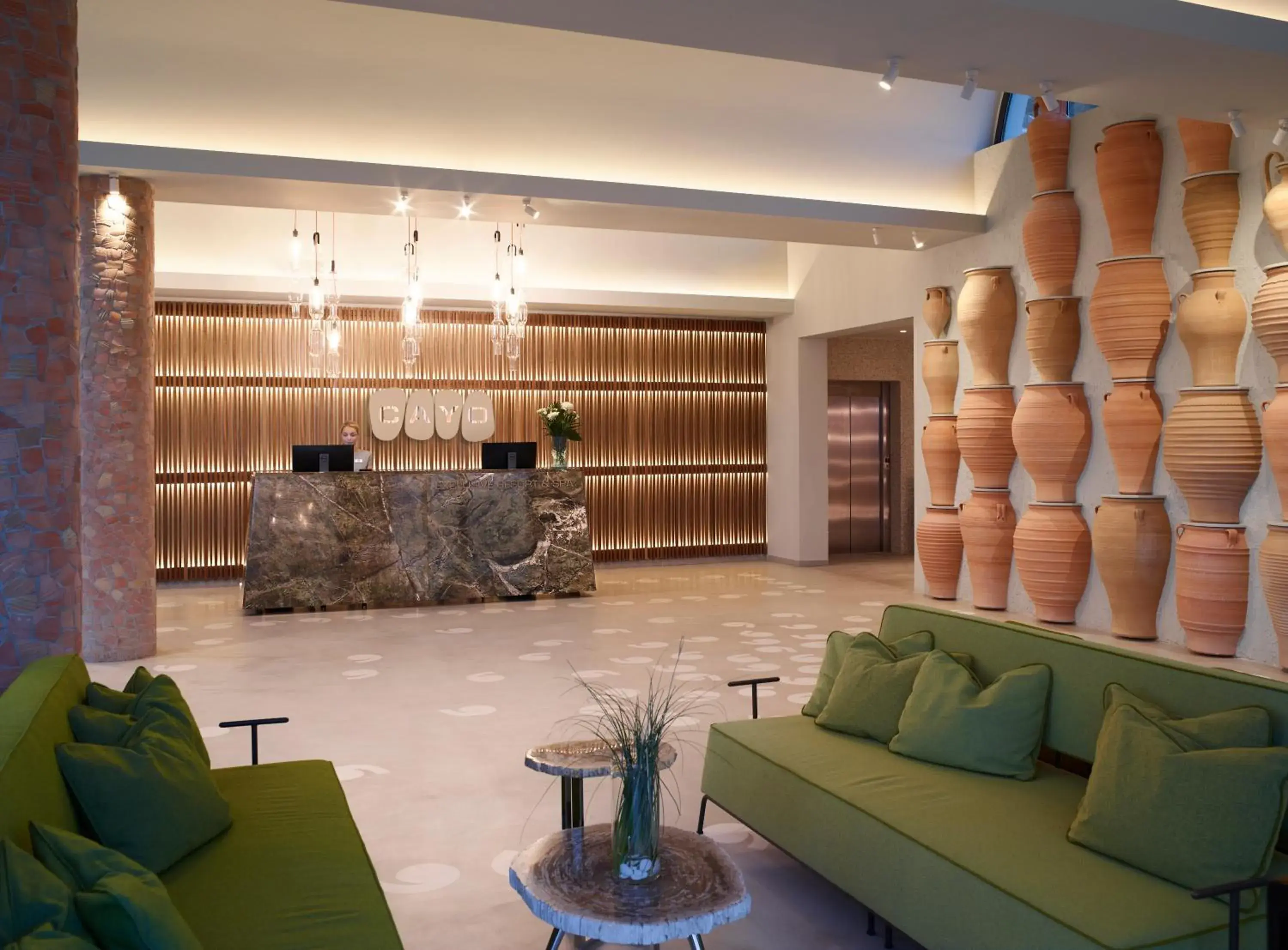 Lobby or reception in Cayo Exclusive Resort & Spa Lobby or reception in Cayo Exclusive Resort & Spa