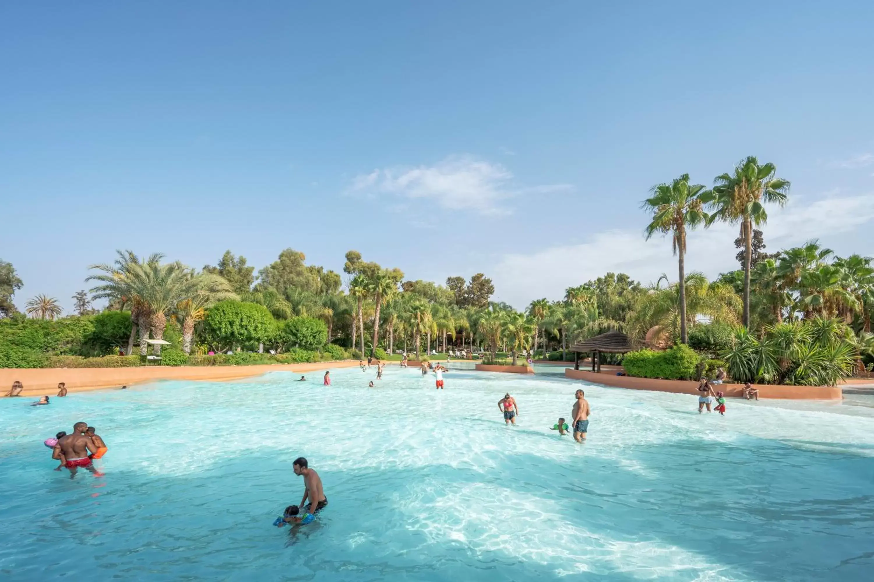 Aqua park in Oasis lodges