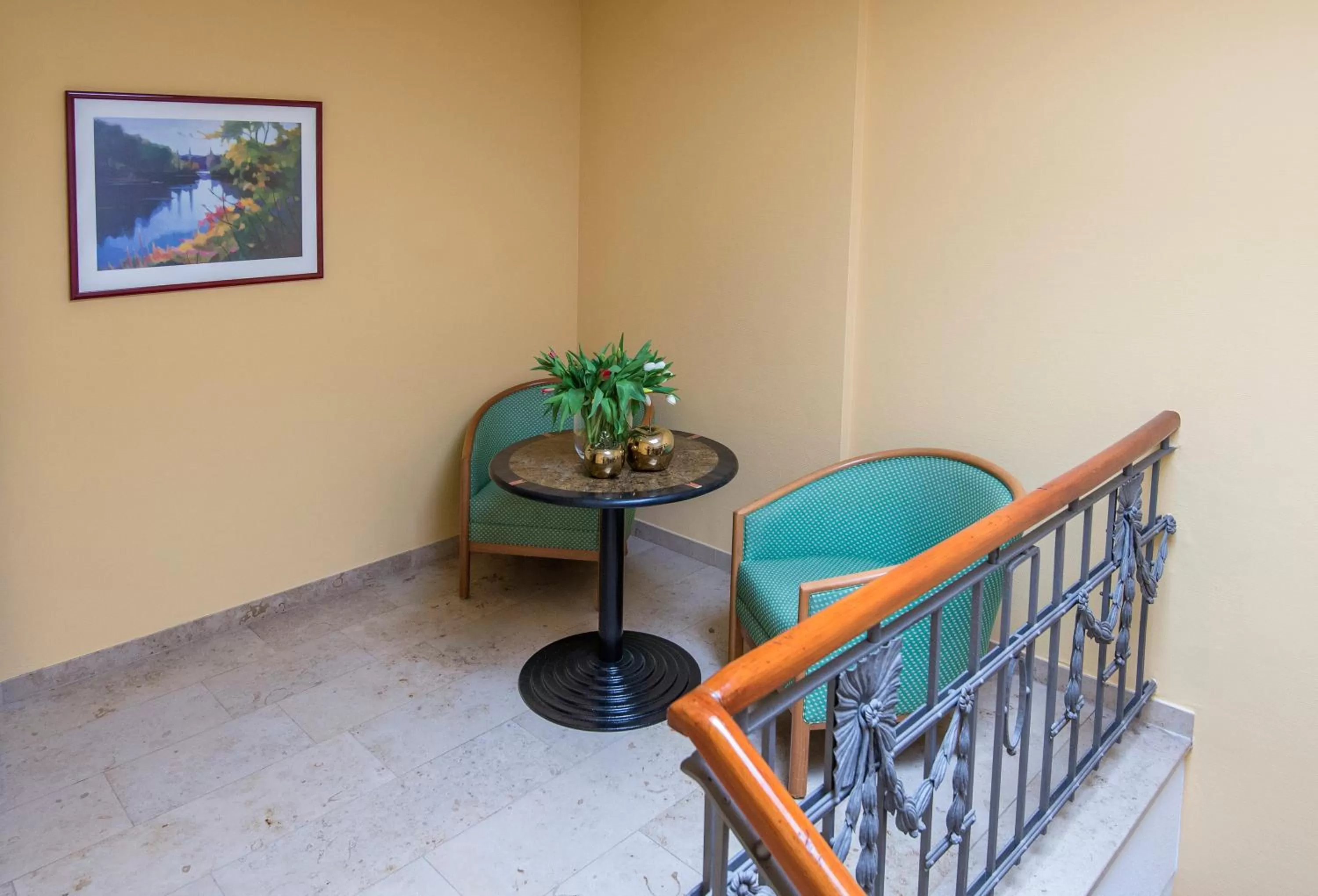 Decorative detail in Hotel Herzog Georg