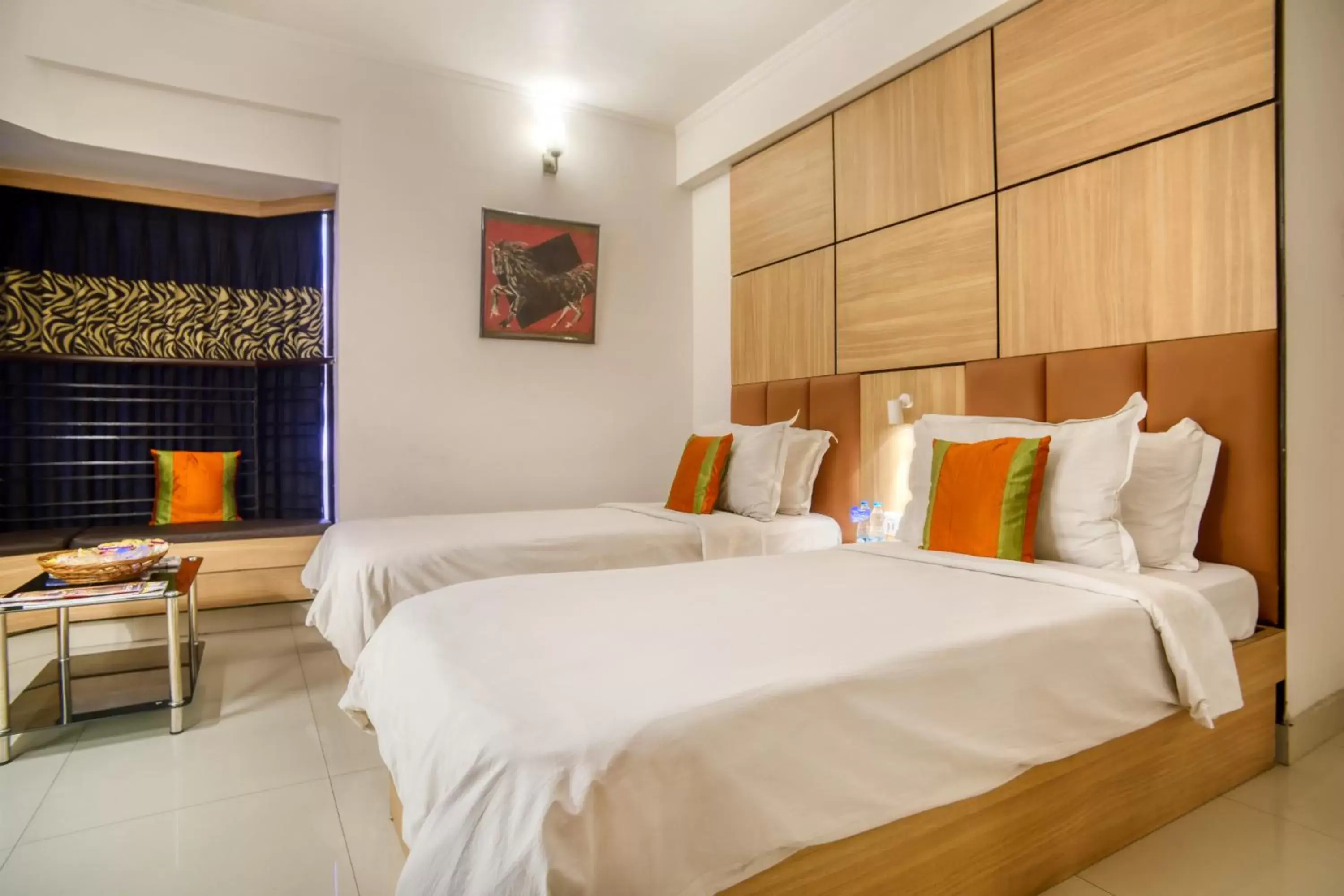 Bed in Roland Hotel Bed in Roland Hotel