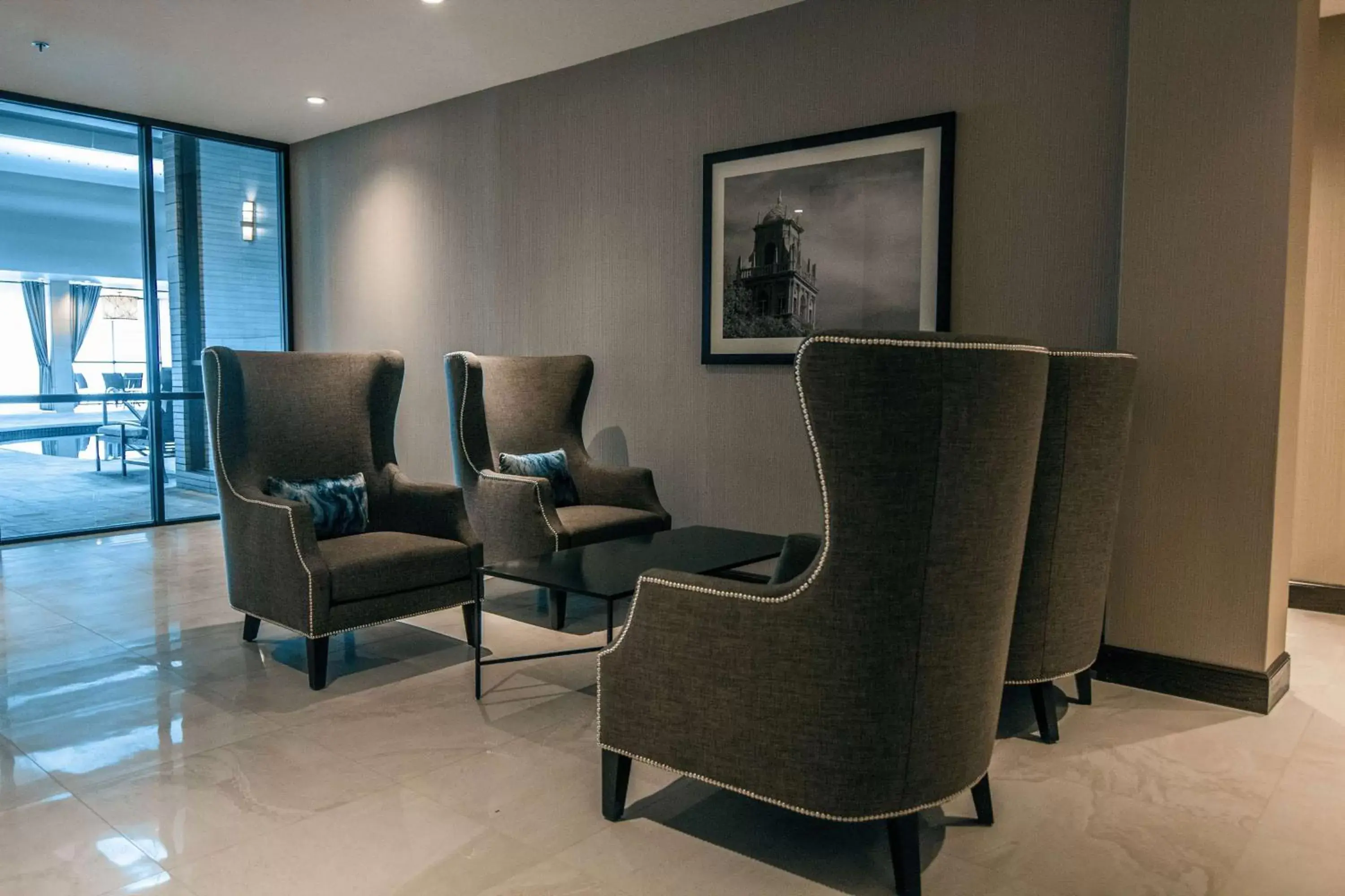 Lobby or reception in Doubletree By Hilton Lubbock - University Area Lobby or reception in Doubletree By Hilton Lubbock - University Area