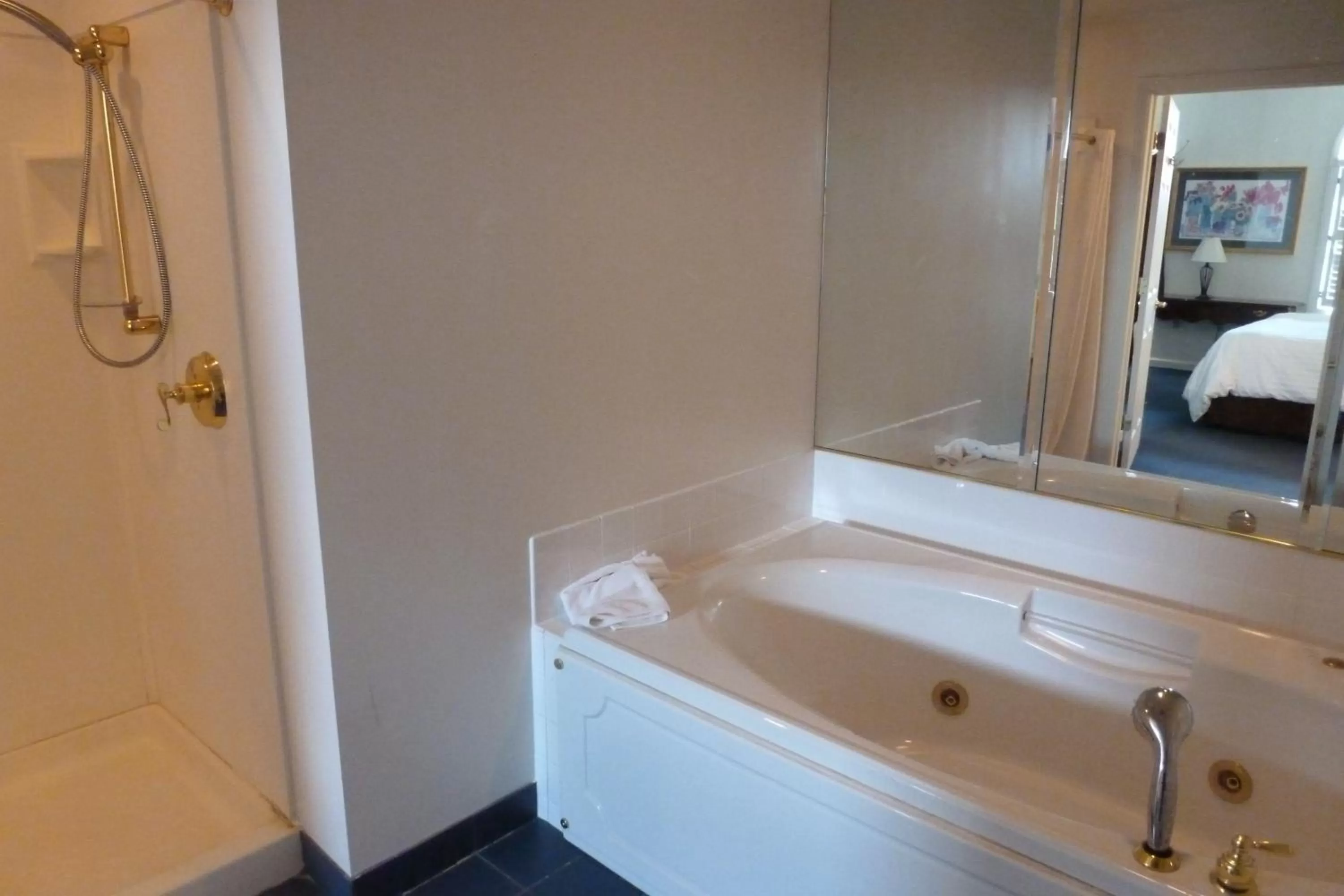 Bathroom, Bed in Inn at Mountainview
