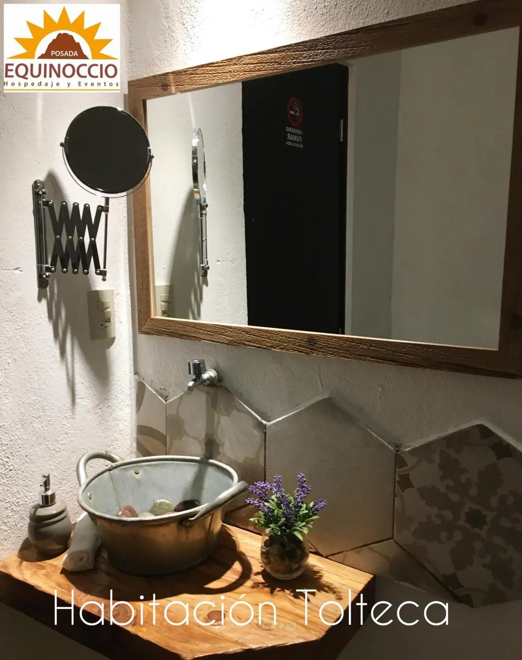 Bathroom in Posada Equinoccio