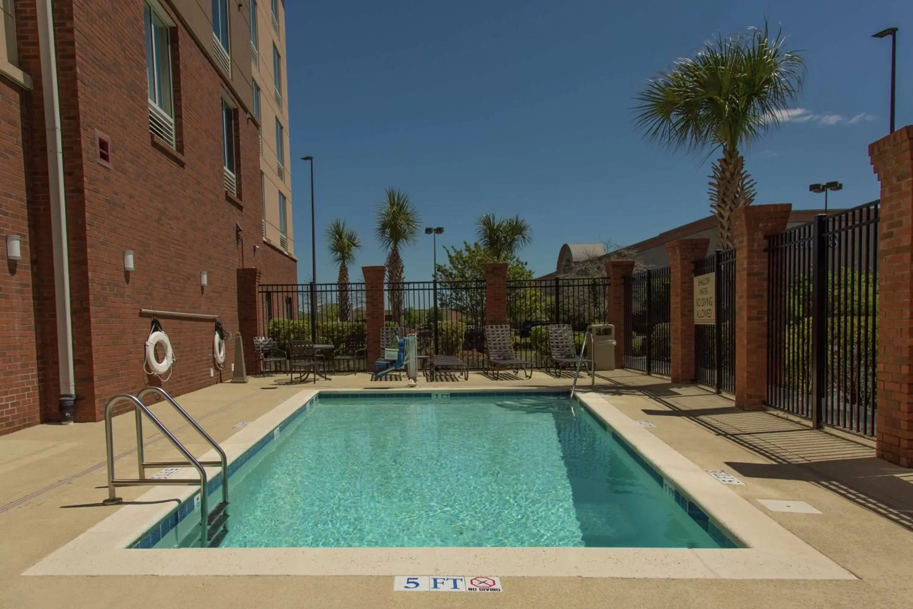 Pool view, Swimming Pool in Hilton Garden Inn Myrtle Beach/Coastal Grand Mall