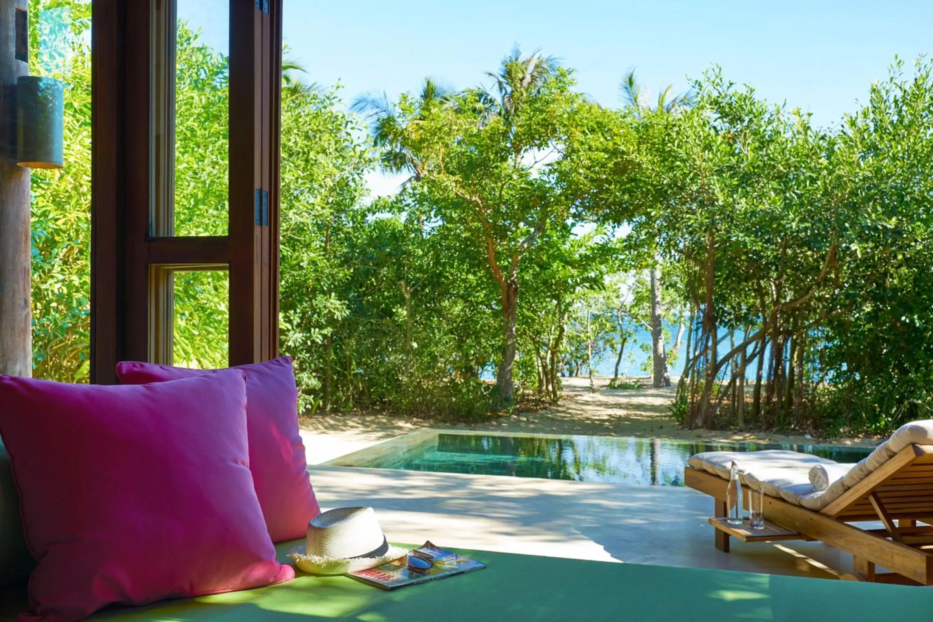 Pool view, Swimming Pool in Six Senses Ninh Van Bay