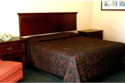 Bed in Hyland Motel Van Nuys