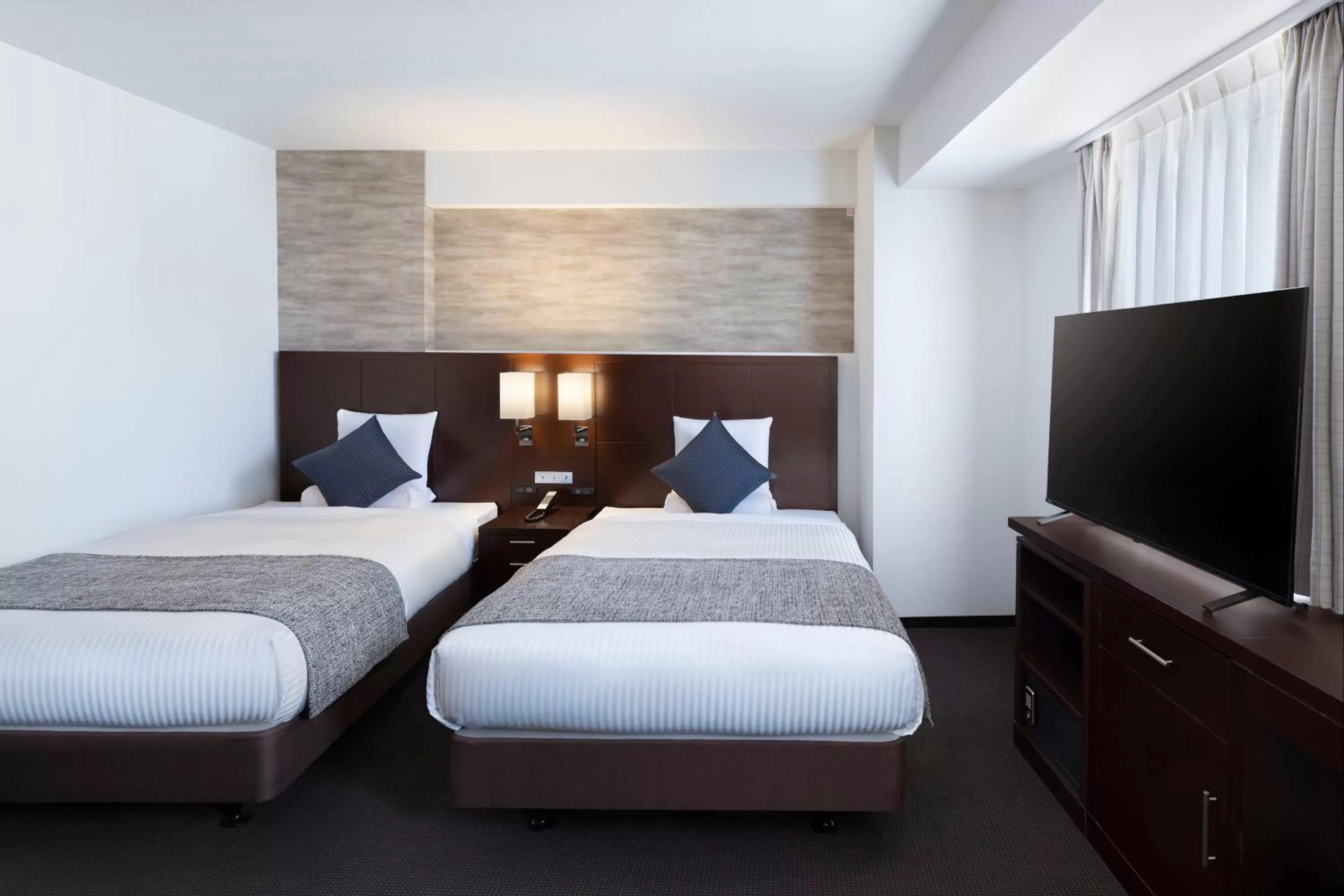 Photo of the whole room, Bed in ART HOTEL Nippori Lungwood