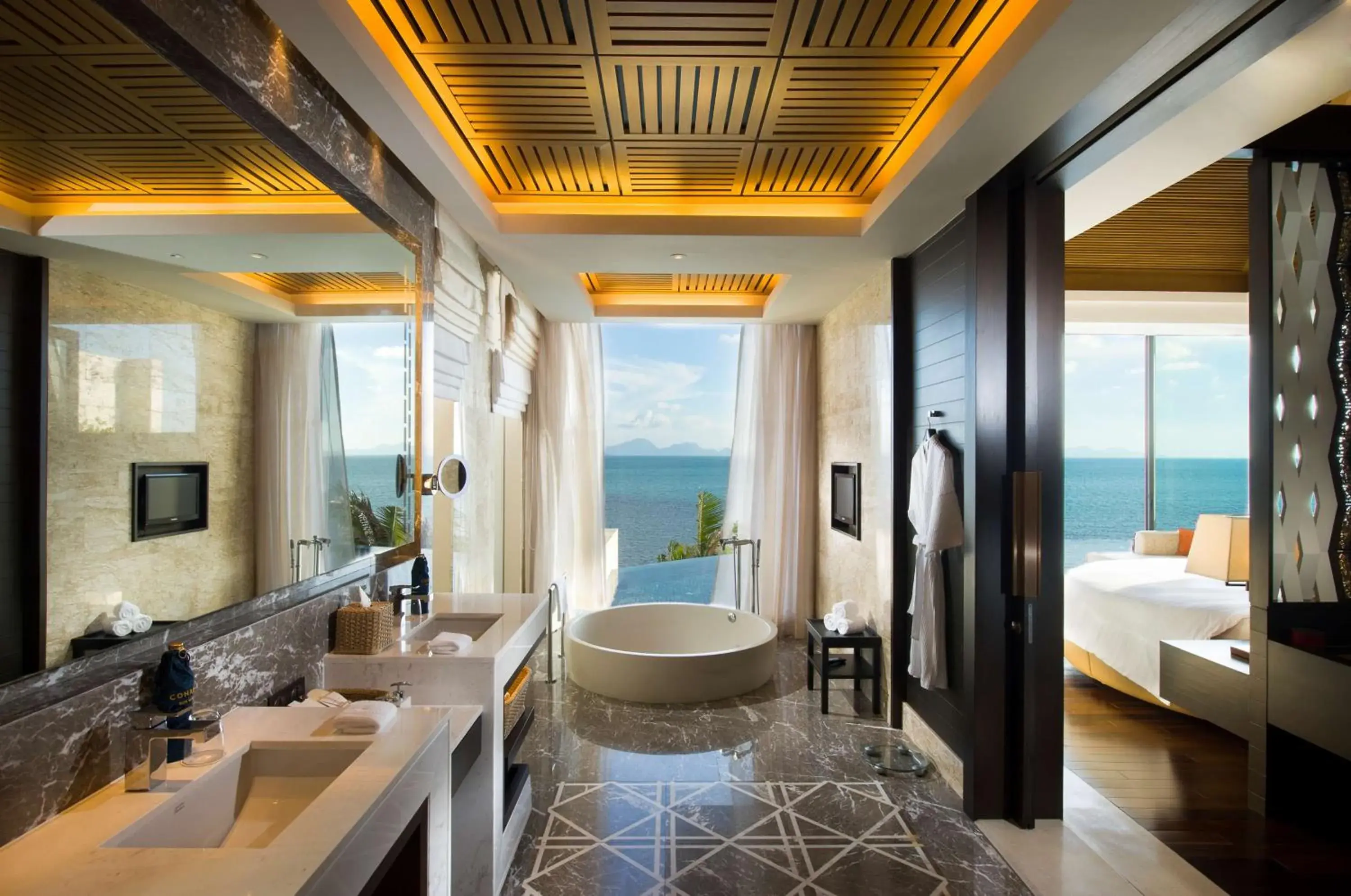 Bathroom in Conrad Koh Samui