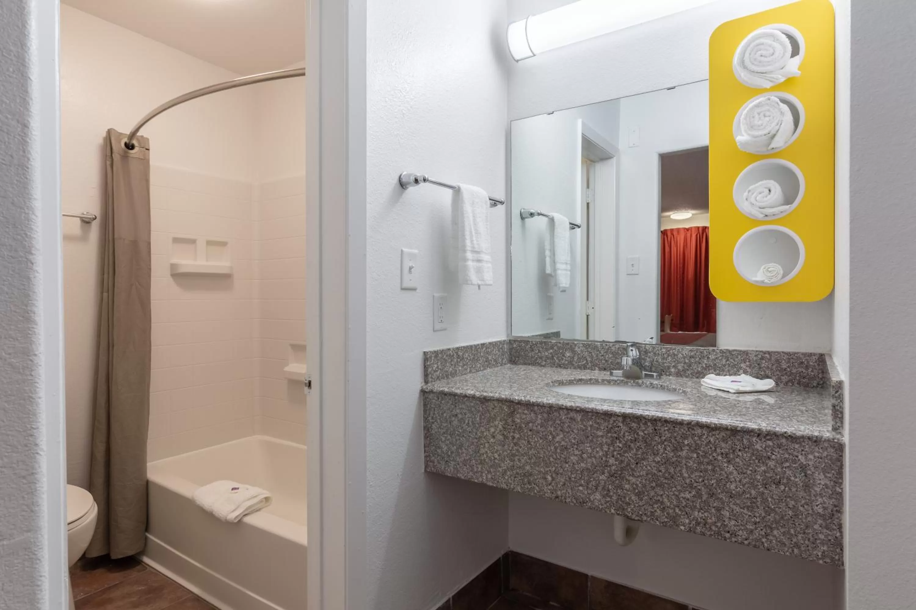 Bathroom in Motel 6-Bryan, TX - University Area