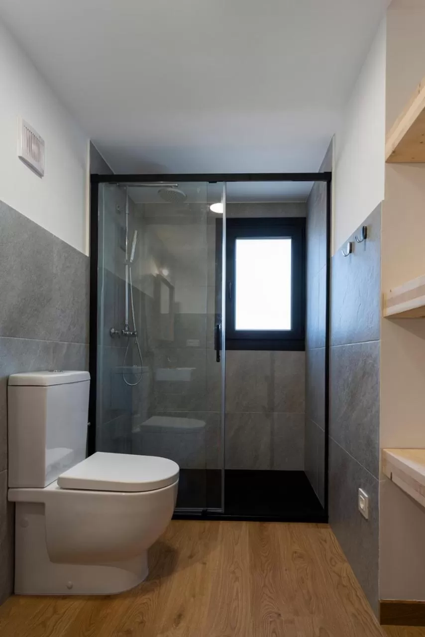 Bathroom in Cabañas de Canide